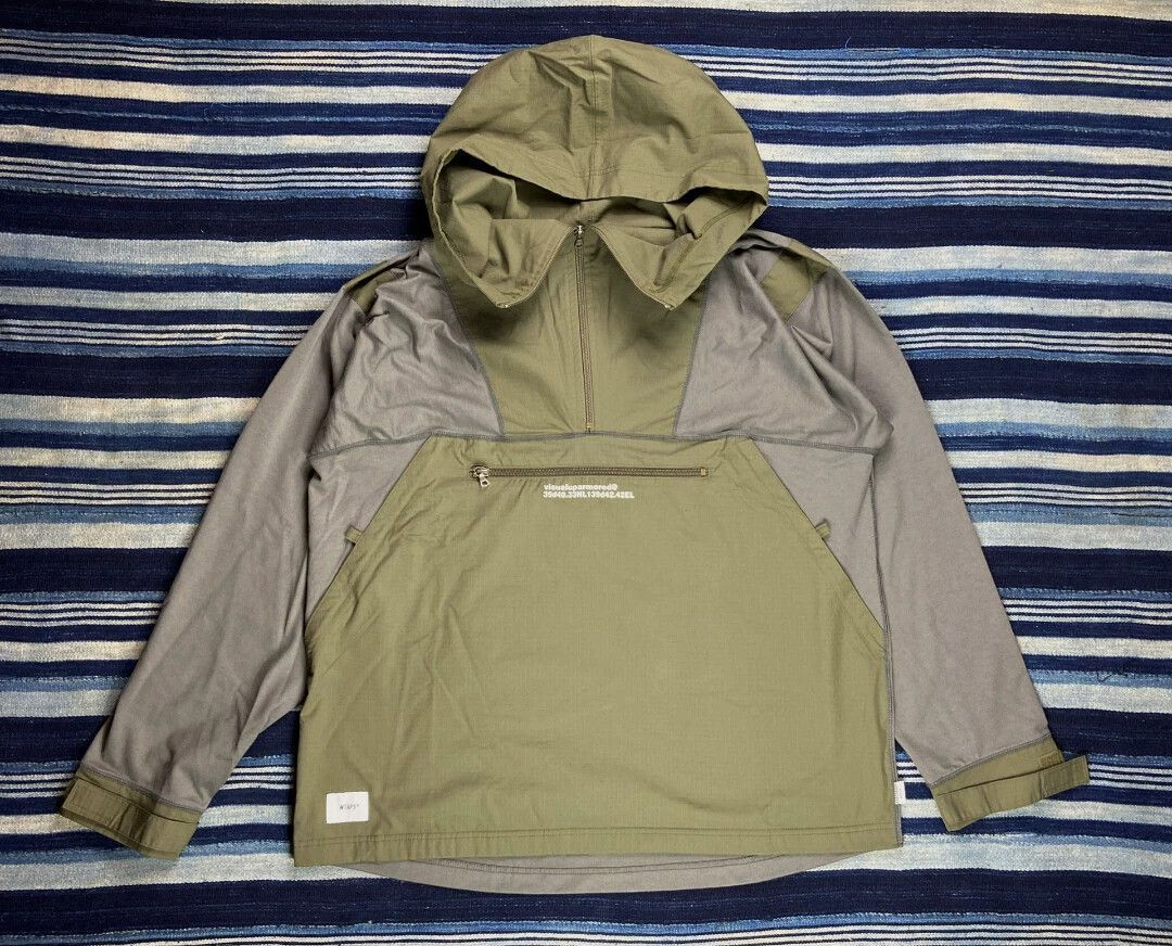 Wtaps Multi Color Hooded Light Jacket Size L Size US L / EU 52-54 / 3 - 1 Thumbnail