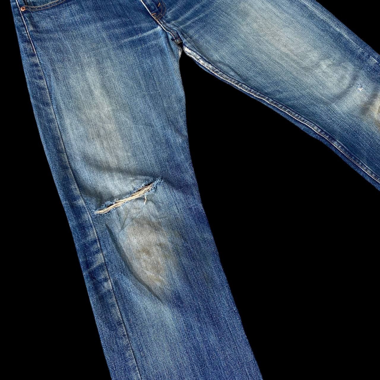 Levi's Vintage Clothing VINTAGE LEVIS 505 DISTRESSED DENIM W32X29" Size US 32 / EU 48 - 8 Thumbnail