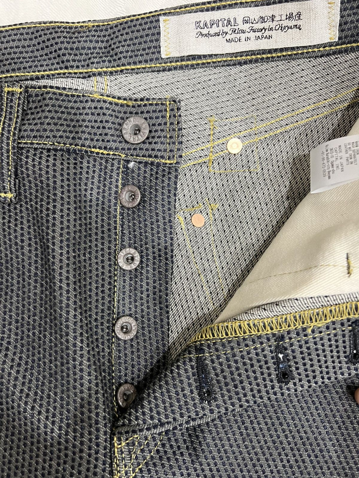 Kapital Kapital Century Denim 5P Monkey Cisco No. 7 Size US 34 / EU 50 - 8 Thumbnail