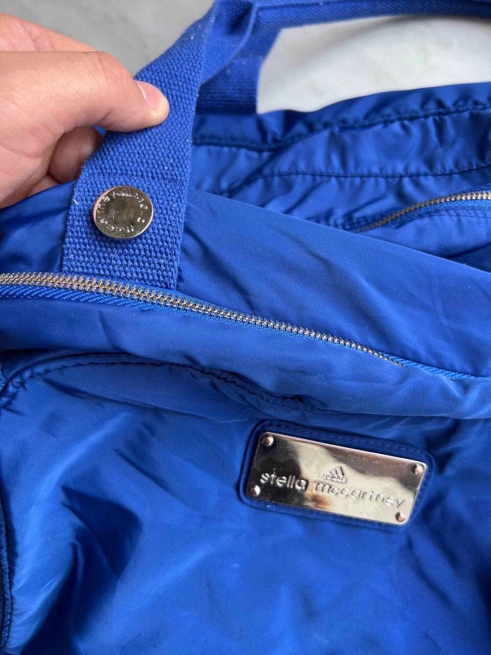 Adidas × Stella McCartney × Vintage rare y2k adidas stella mccartney bag big sport 2011 blue Size ONE SIZE - 3 Thumbnail