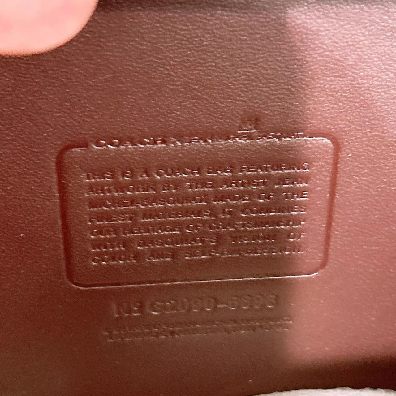 Coach NWT Coach X Jean Michel Basquiat Square Bag 6898 Size ONE SIZE - 5 Thumbnail