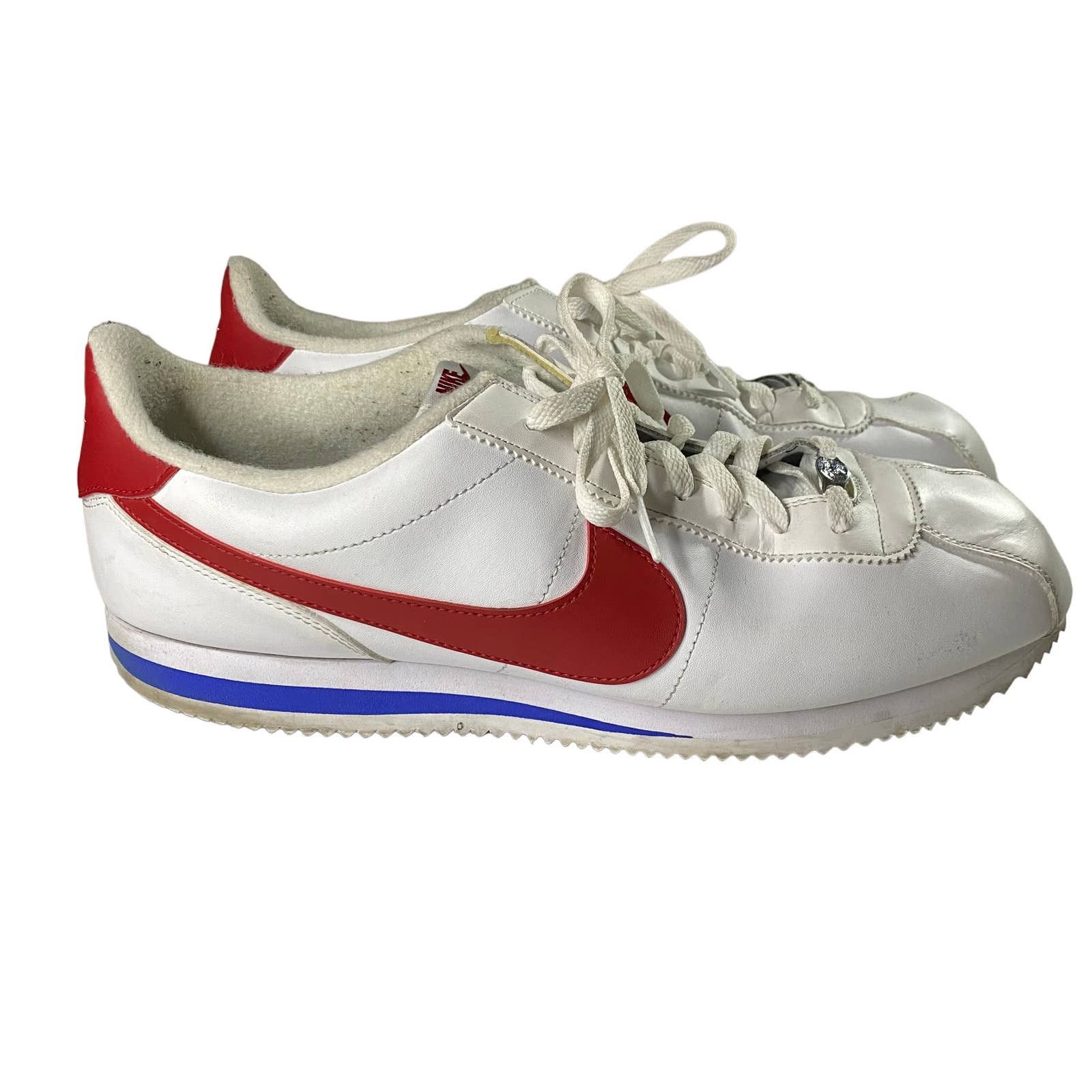 image of Nike Cortez Basic Forest Gump Shoes Sneakers Men's Size 15 in White