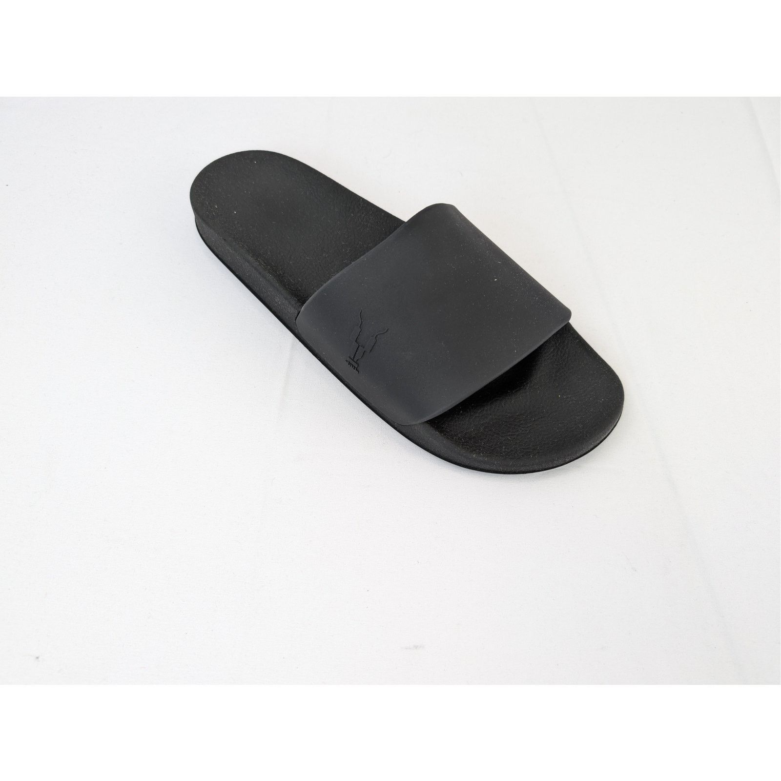 Rick Owens Drkshdw o1rshd1 Scarpe Shower Slides Slipper in Black Size US 11 / EU 44 - 3 Thumbnail