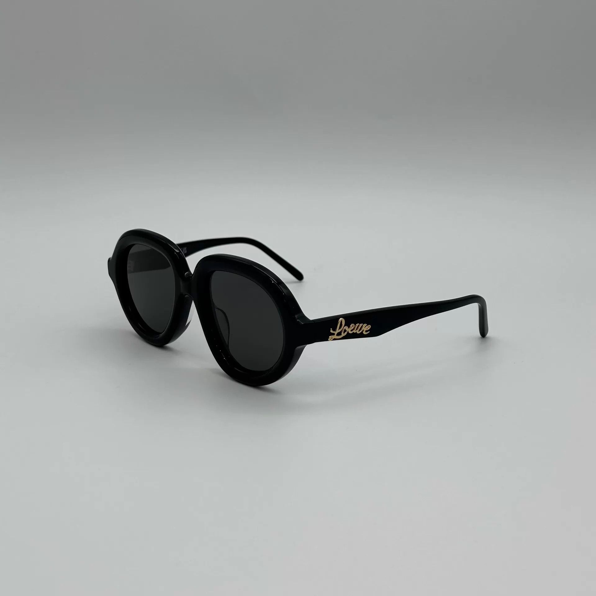 Loewe LOEWE Irregular Frame Sunglasses with Logo Temples HB6251 Size ONE SIZE - 1 Thumbnail