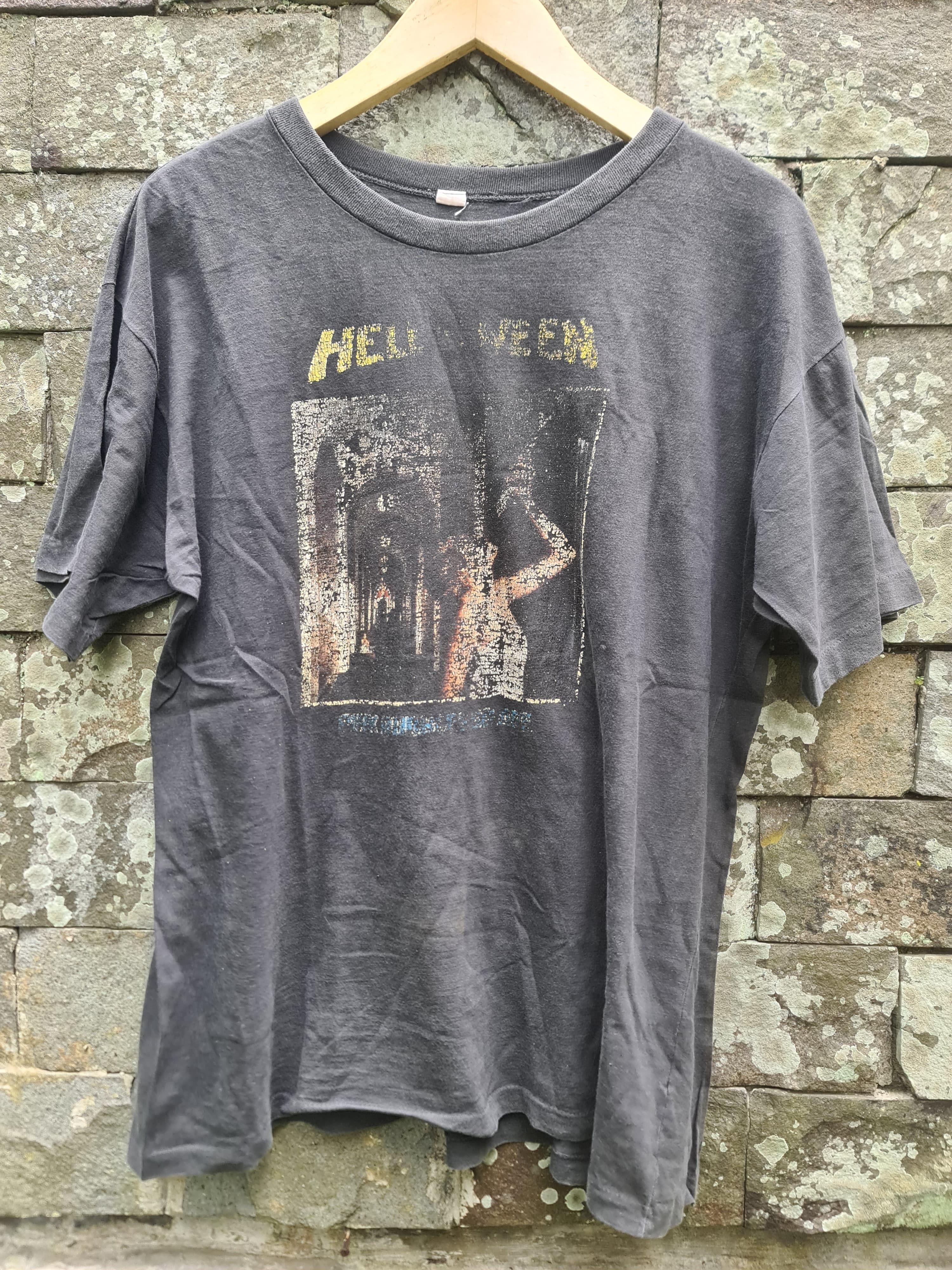 Band Tees × Vintage vintage helloween promo tshirt 90s Size US M / EU 48-50 / 2 - 1 Thumbnail
