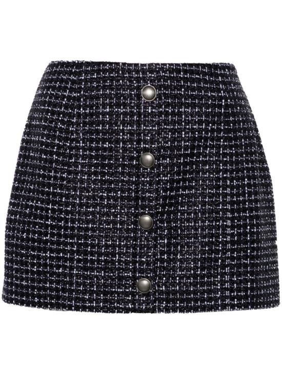 Alessandra Rich ALESSANDRA RICH Women Mid Skirts FABX3634 F42501844 Blue Size 28" / US 6 / IT 42 - 1 Thumbnail