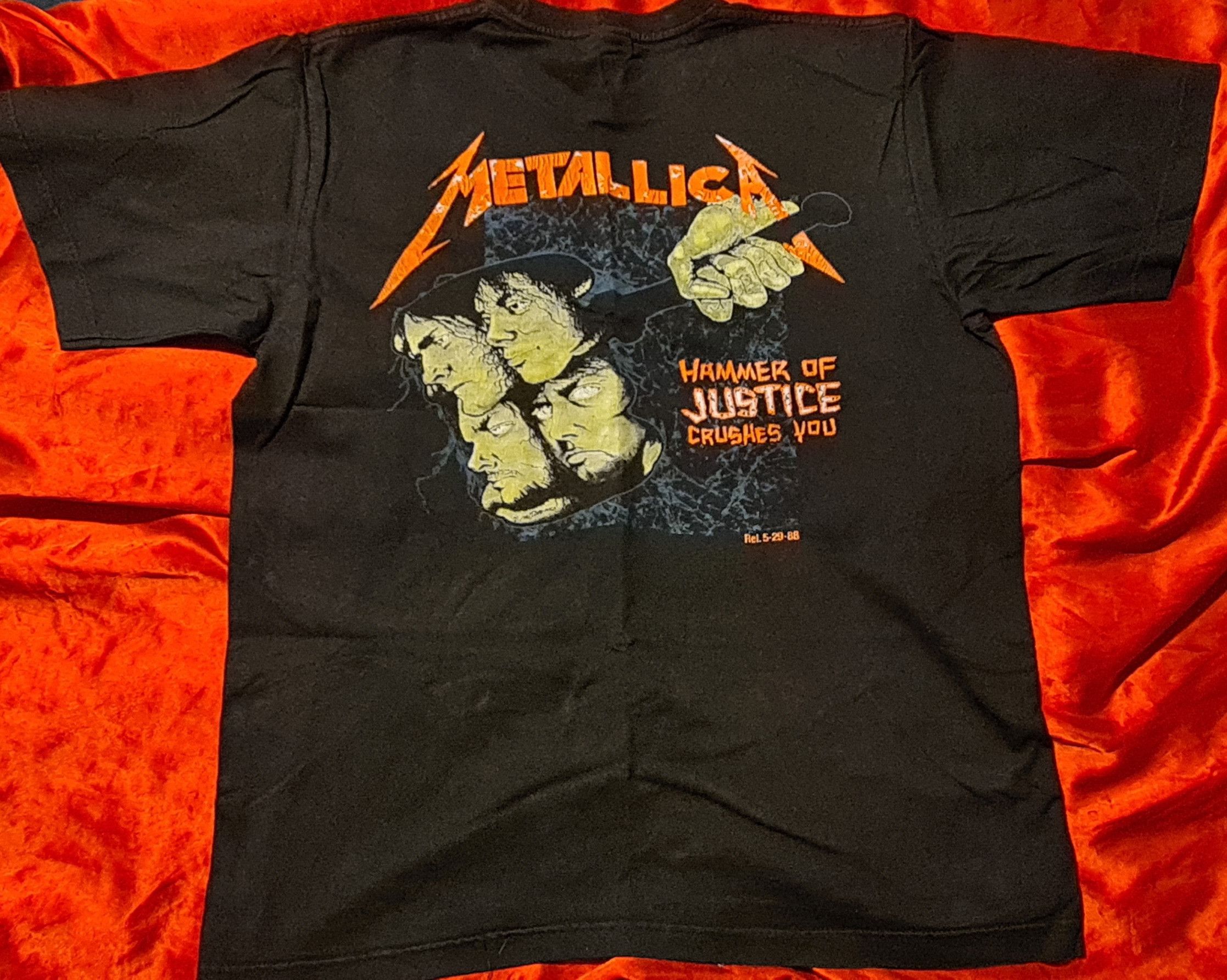 Other METALLICA - And Justice For All vintage shirt Size US L / EU 52-54 / 3 - 4 Thumbnail