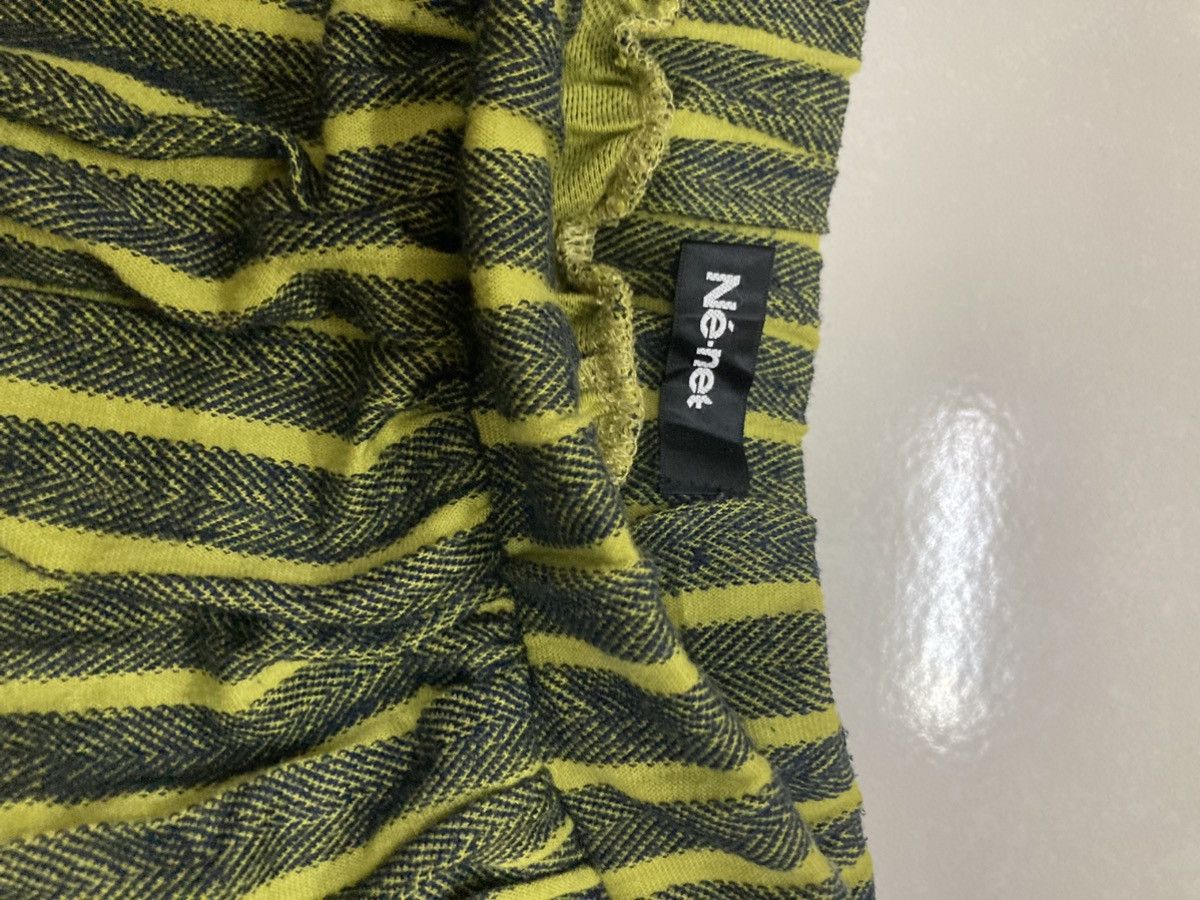 Issey Miyake × Japanese Brand × Ne-Net Issey Miyake Ne-net wide pant palazzo striped Size 36" / US 14 / IT 50 - 7 Thumbnail