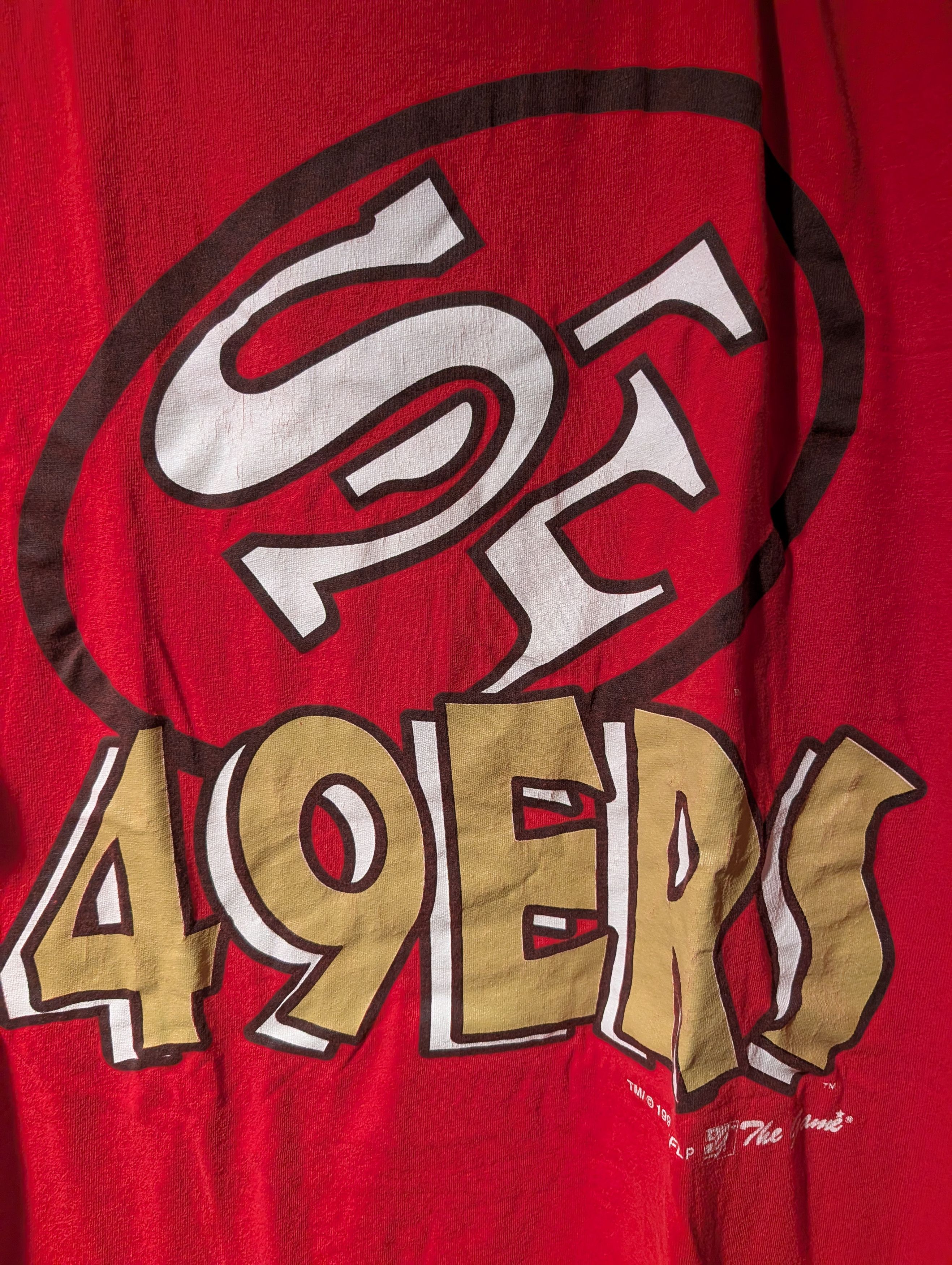 NFL Vintage 1993 San Francisco 49ers The Game T-Shirt NFL Size US XL / EU 56 / 4 - 2 Thumbnail