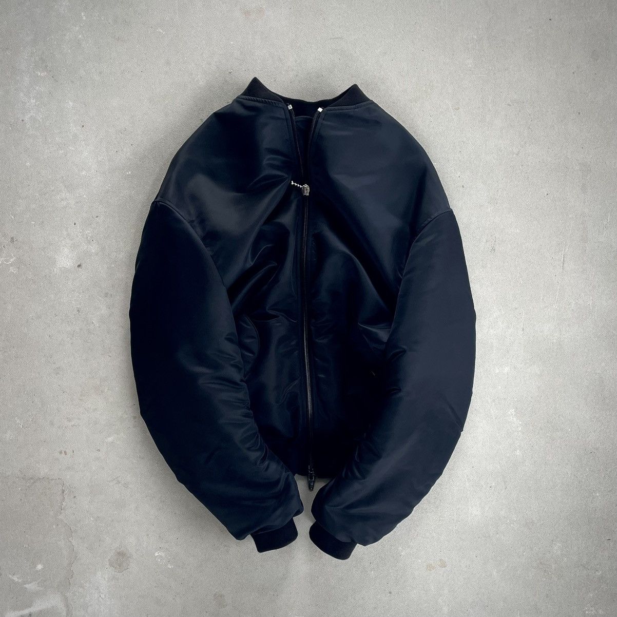 Image of Balenciaga Sample Fw17 Bomber in Black, Men's (Size Small)