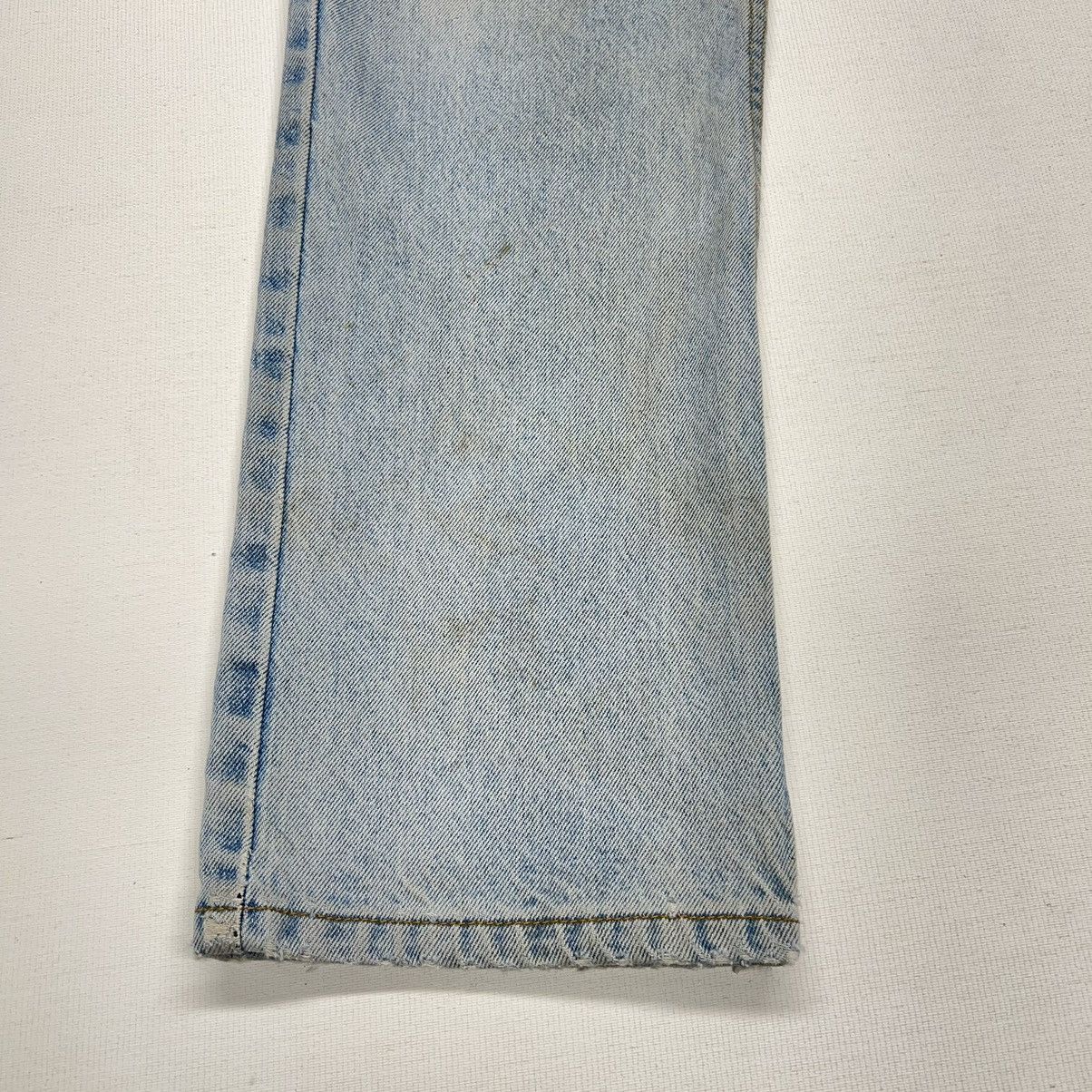 Levi's × Vintage Levis Jeans Blue Signature Corte Regular Work Distressed Rip Size US 32 / EU 48 - 3 Thumbnail