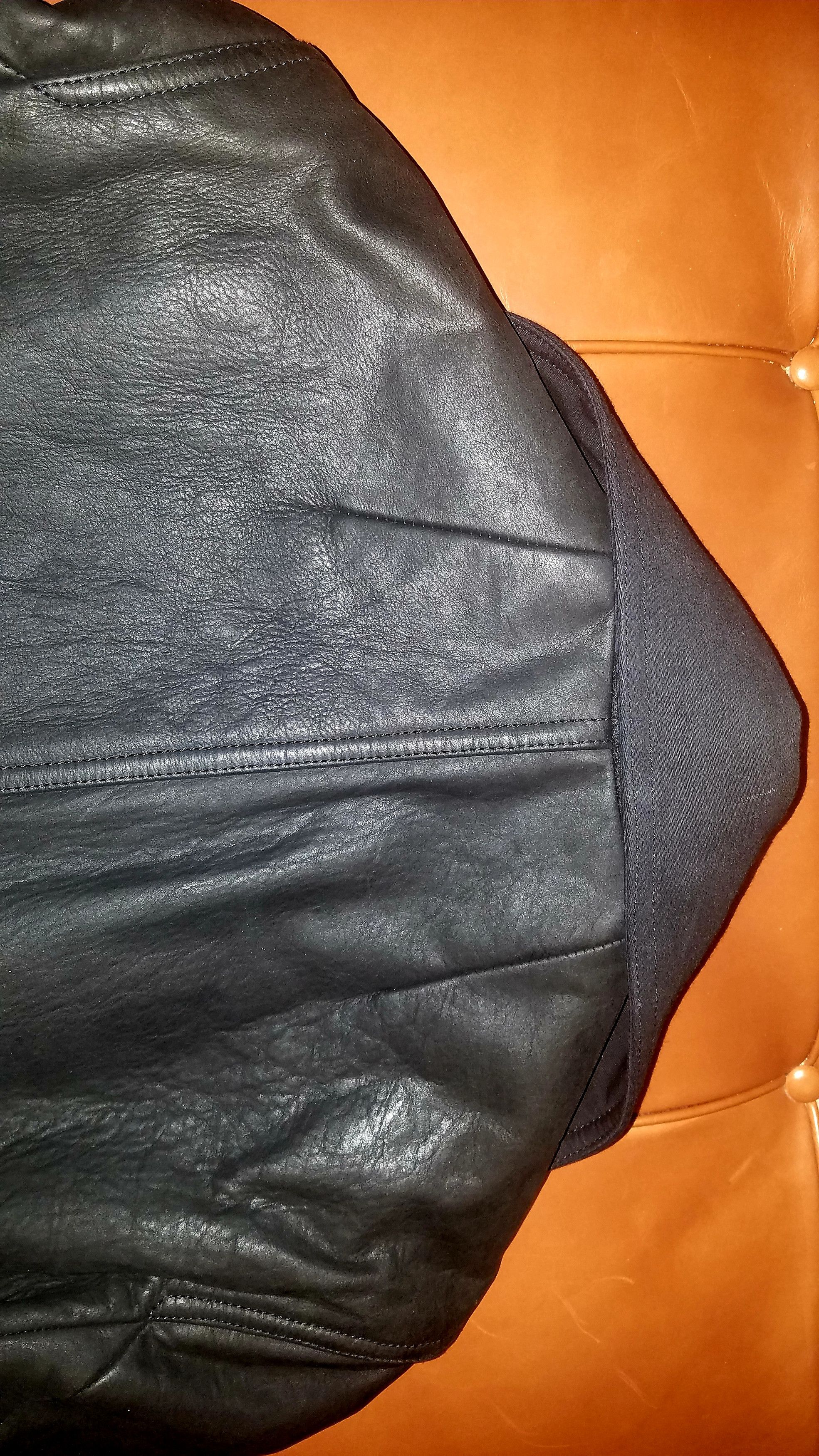 Rick Owens AW 2015 Leather Tub Pea Coat Size US S / EU 44-46 / 1 - 5 Thumbnail