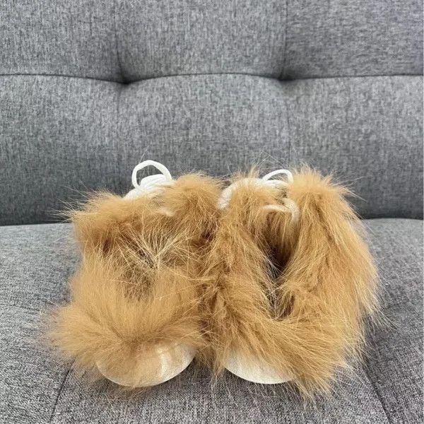 Louis Vuitton Louis Vuitton Casual Sneakers with Fur Trim -2508 Size US 7.5 / EU 40-41 - 4 Thumbnail