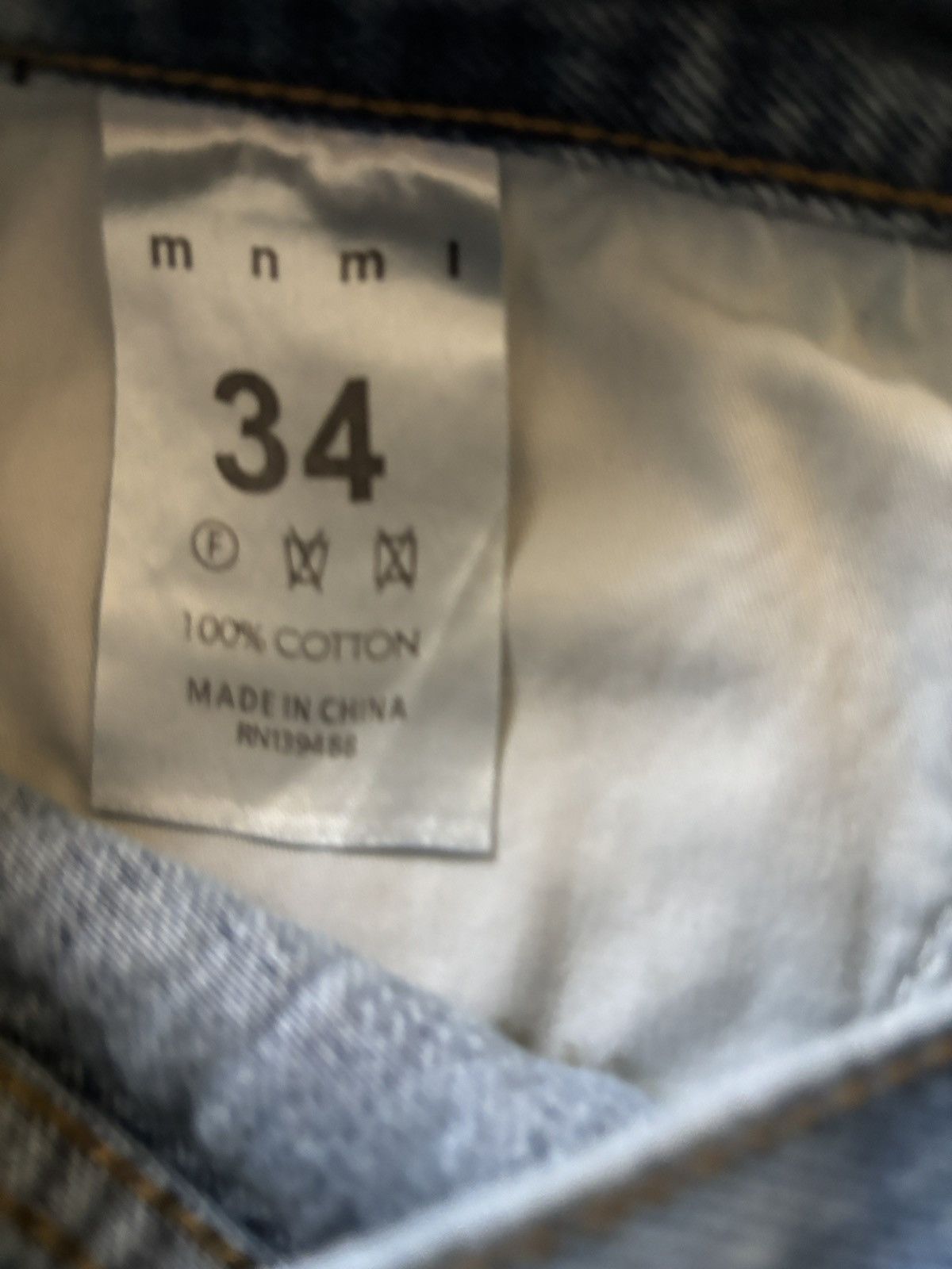 MNML Mojave Denim Shorts Size US 34 / EU 50 - 5 Thumbnail