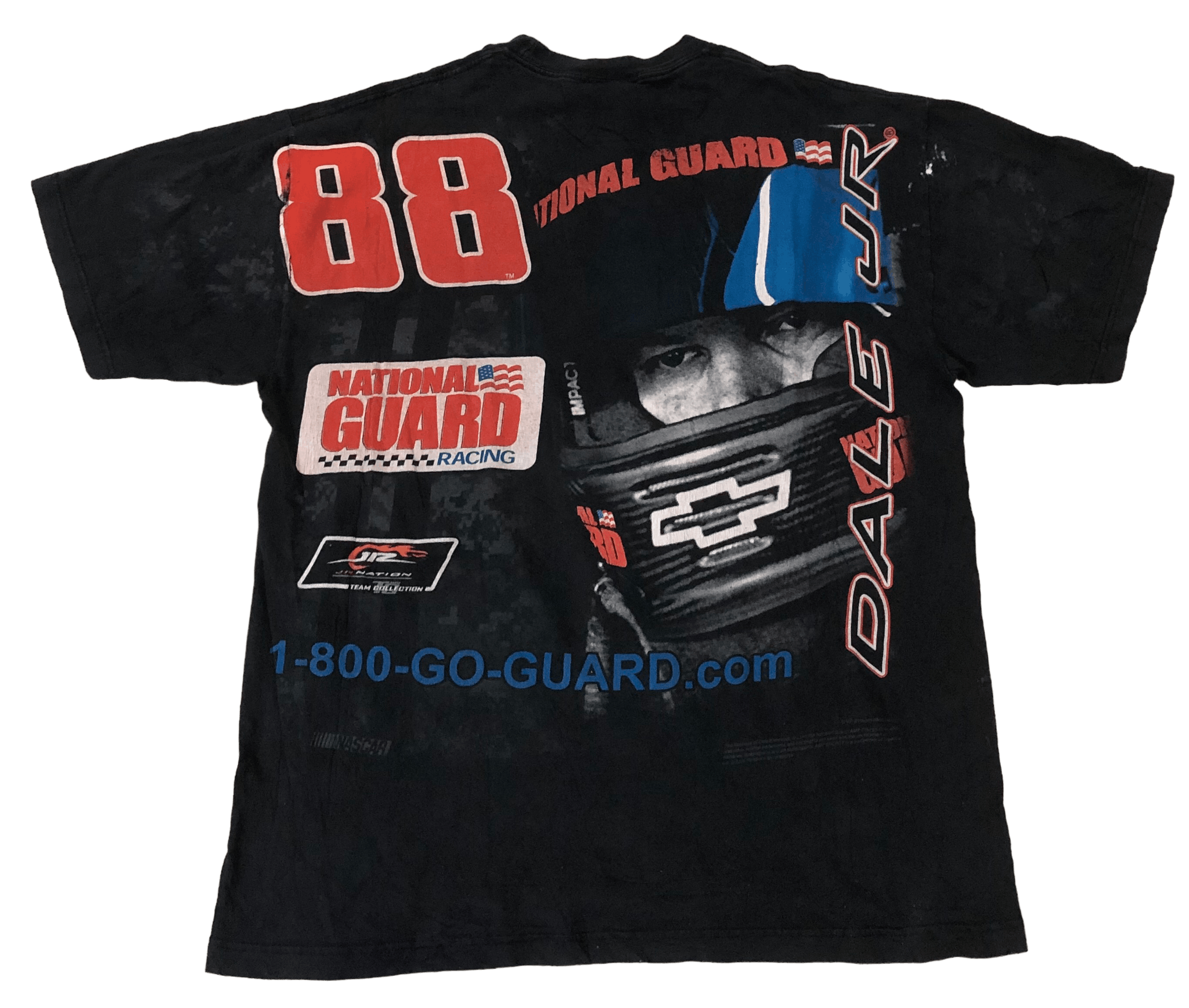 NASCAR Vintage Nascar Full Print Ovp Tshirt Size US XL / EU 56 / 4 - 4 Thumbnail