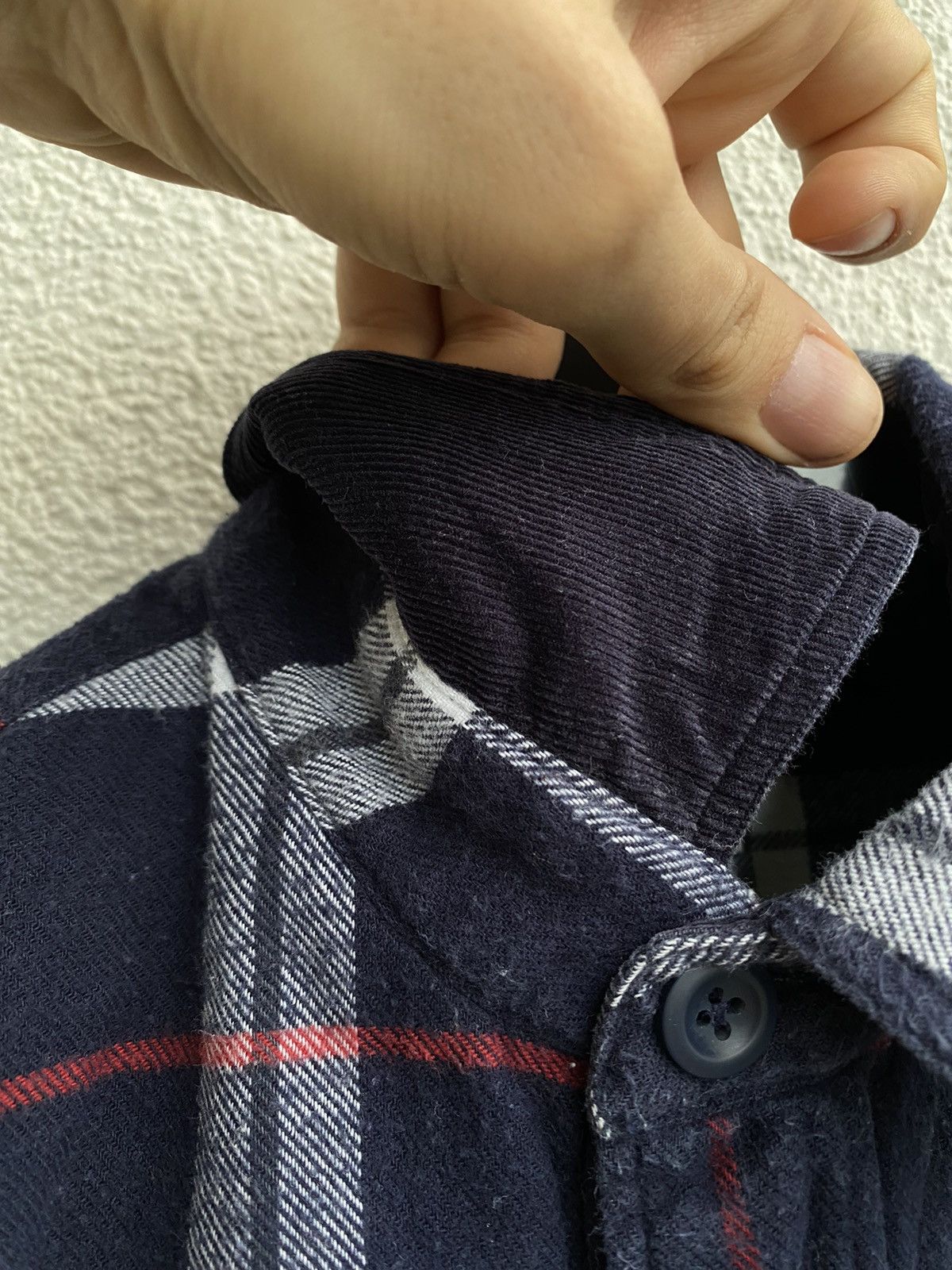 Yves Saint Laurent Flannel YSL Shirt Cotton Heavy Size US M / EU 48-50 / 2 - 9 Thumbnail