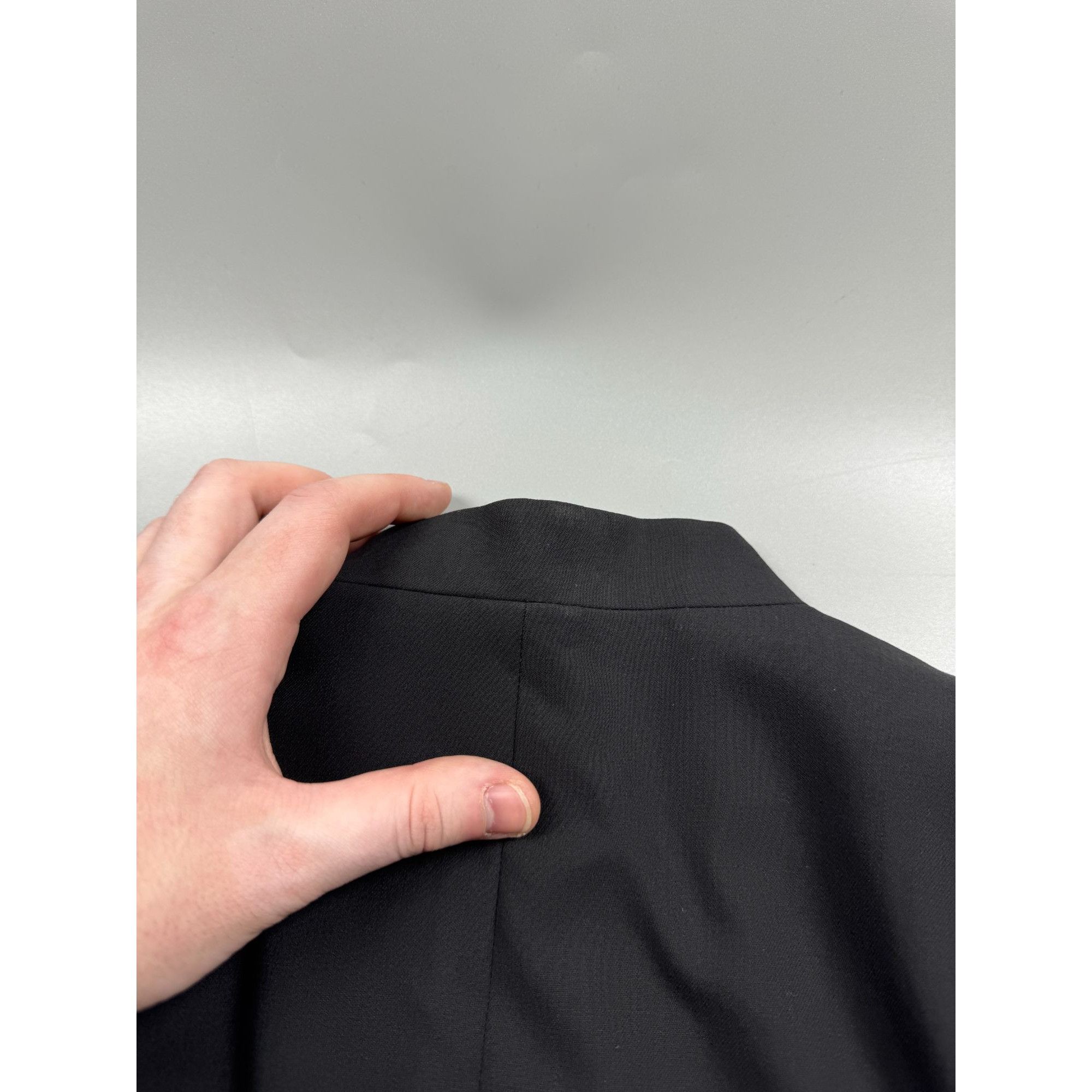 Akris Akris Punto Colarless Wool Blazer (Y1180) Size S / US 4 / IT 40 - 12 Thumbnail