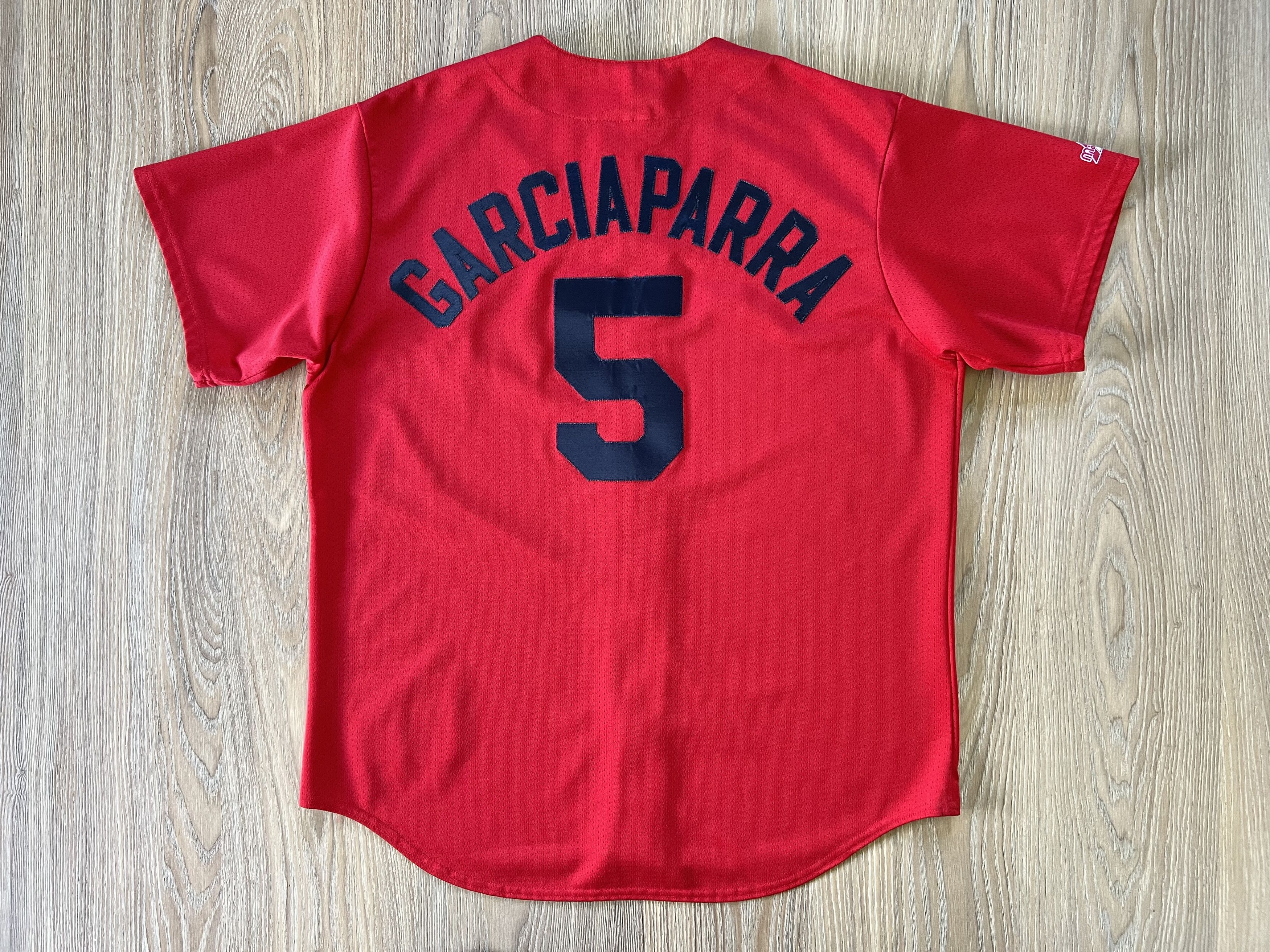 MLB × Majestic Rare Majestic Boston Red Sox Nomar Garciaparra #5 Size US XL / EU 56 / 4 - 2 Thumbnail