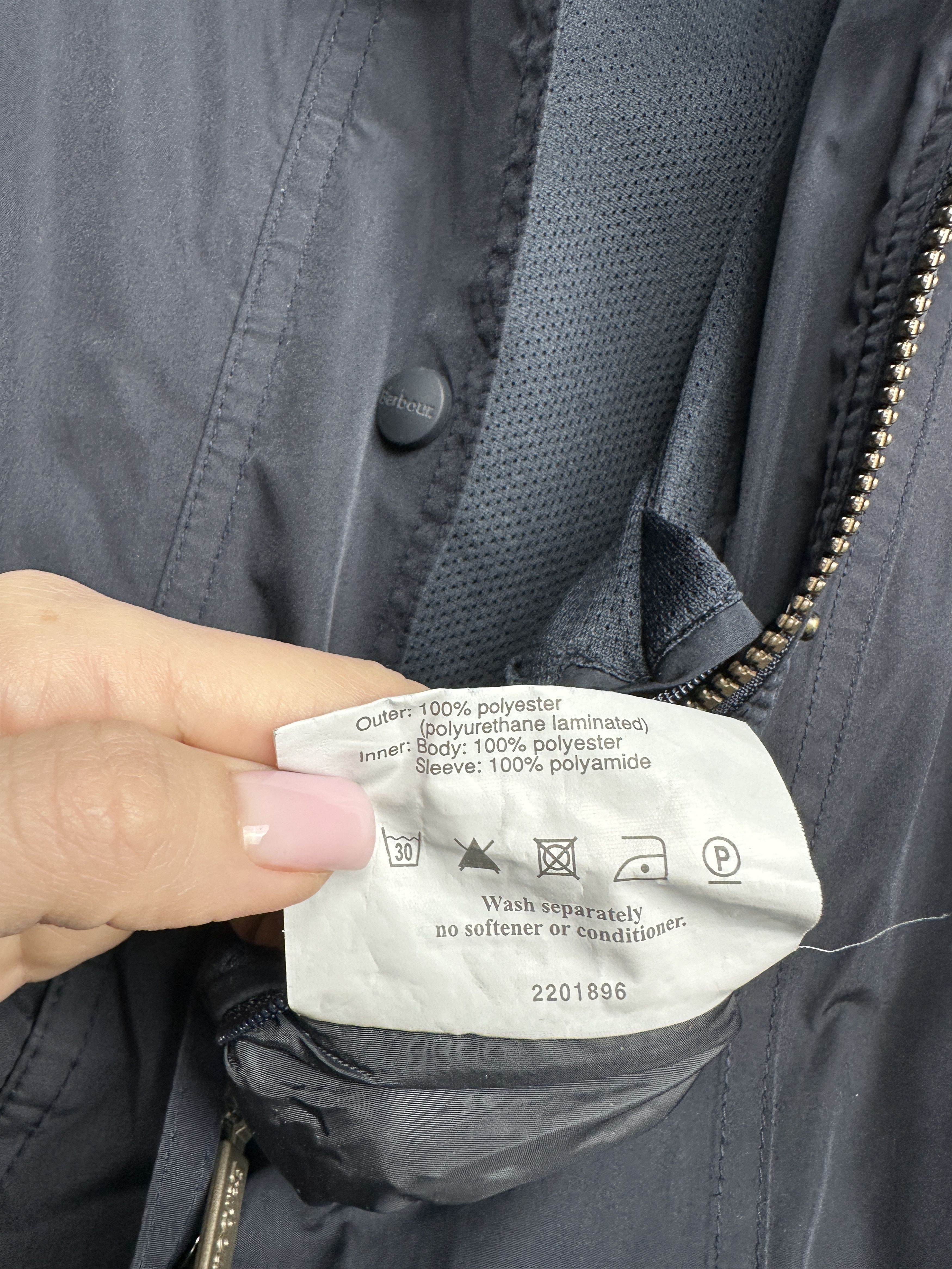 Barbour Barbour Womens Featherweight Newbourne Waterproof Jacket Size XL / US 12-14 / IT 48-50 - 7 Thumbnail