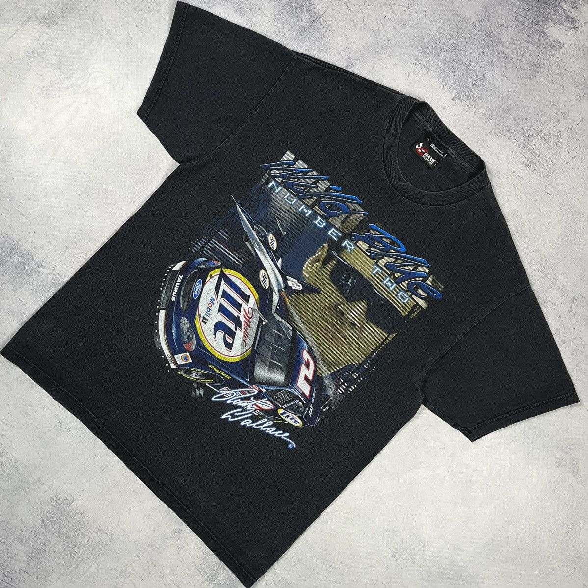 NASCAR Vintage Rusty Wallace Nascar racing AOP T Shirt 90’s Size US M / EU 48-50 / 2 - 1 Thumbnail