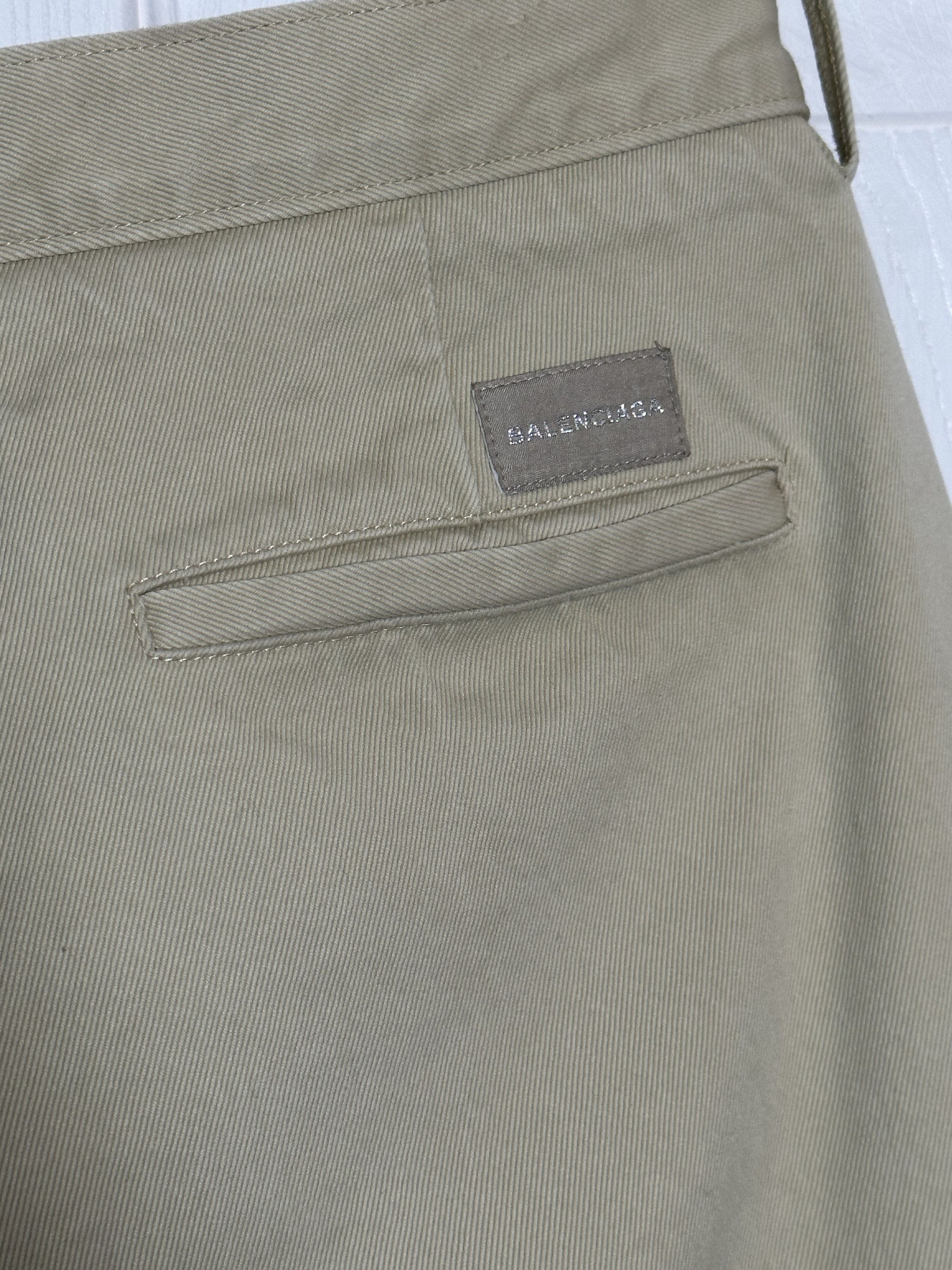 Balenciaga Beige Balenciaga Straight Leg Jeans Size US 32 / EU 48 - 10 Thumbnail