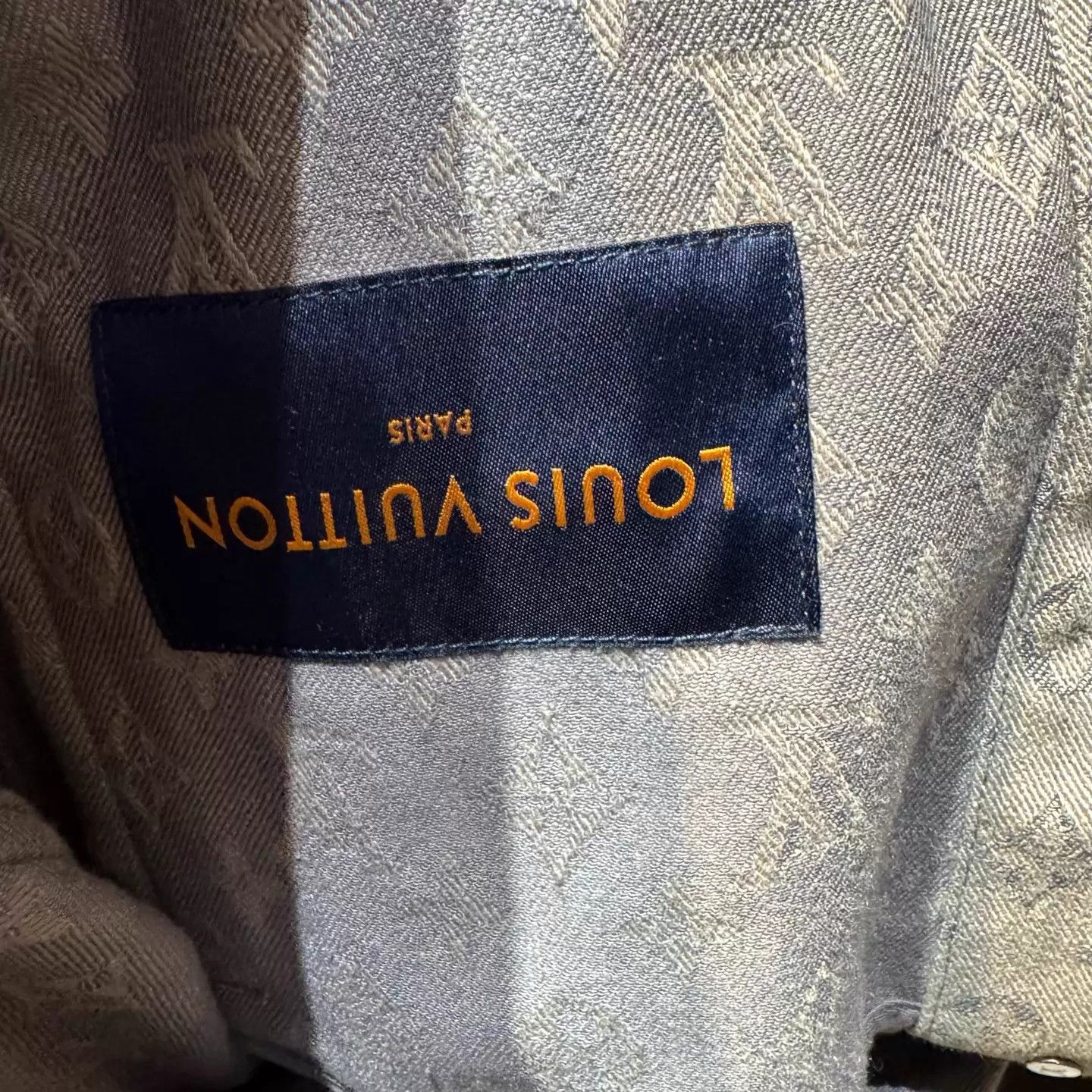 Louis Vuitton Louis Vuitton Gray Monogram Denim Jacket 52 New Size US L / EU 52-54 / 3 - 5 Thumbnail