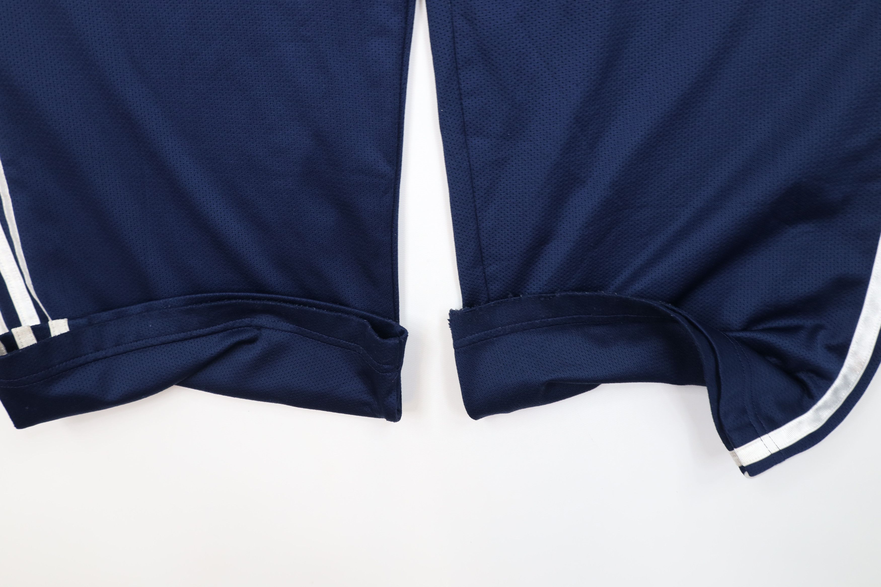 Adidas Vintage Y2K Adidas Spell Out Striped Wide Leg Pants Blue Size US 36 / EU 52 - 5 Thumbnail