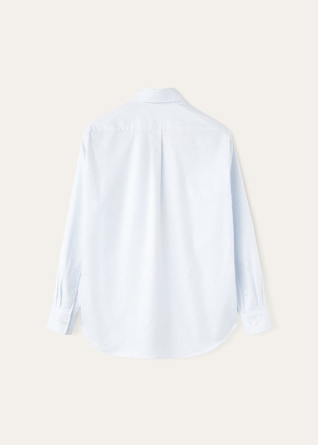 Loro Piana o1w1db10725 FAO7556 Elia Cotton Shirt in Light Blue Size US L / EU 52-54 / 3 - 6 Thumbnail
