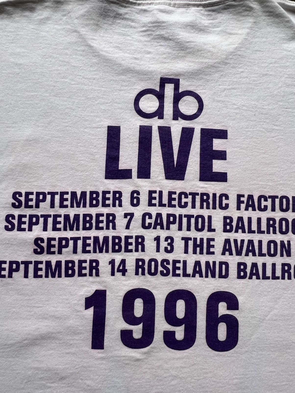 Brockum 1996 David Bowie Outside Tour Band Tee Shirt Nine Inch Nails Size US XL / EU 56 / 4 - 6 Thumbnail