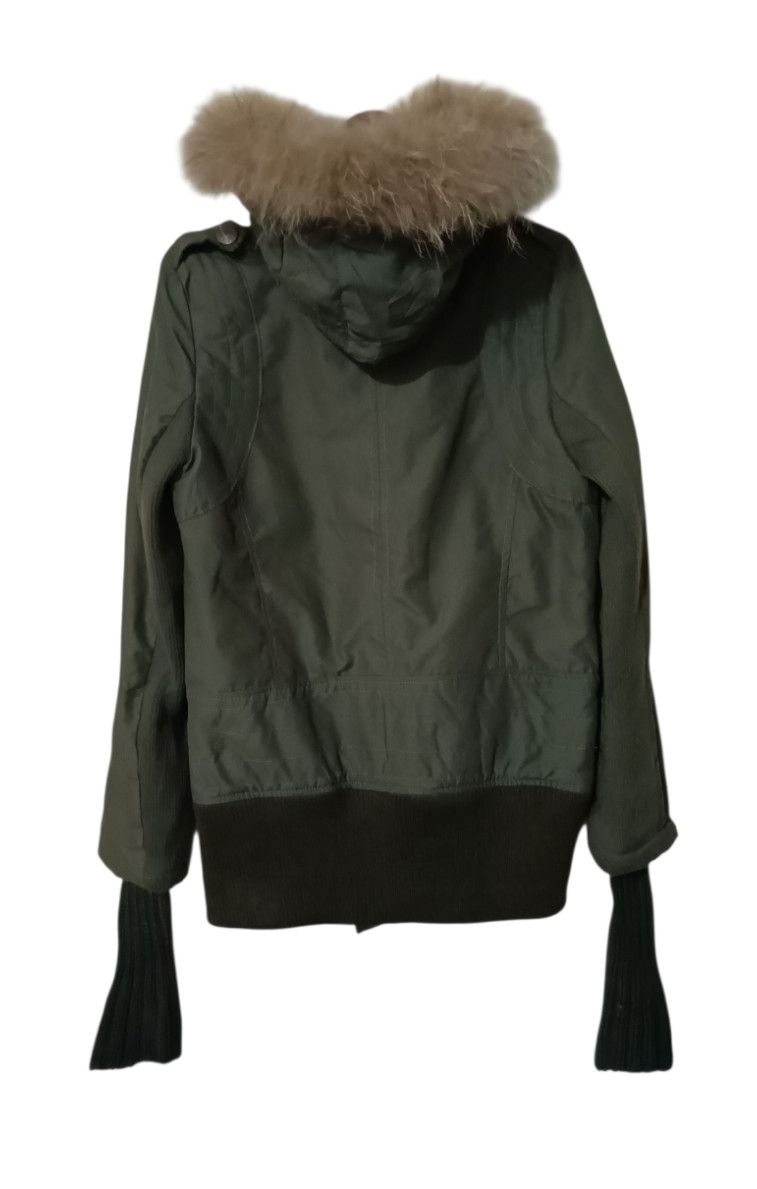 Le Grande Bleu (L.G.B.) gimmick ranccon fur jacket Size S / US 4 / IT 40 - 3 Thumbnail
