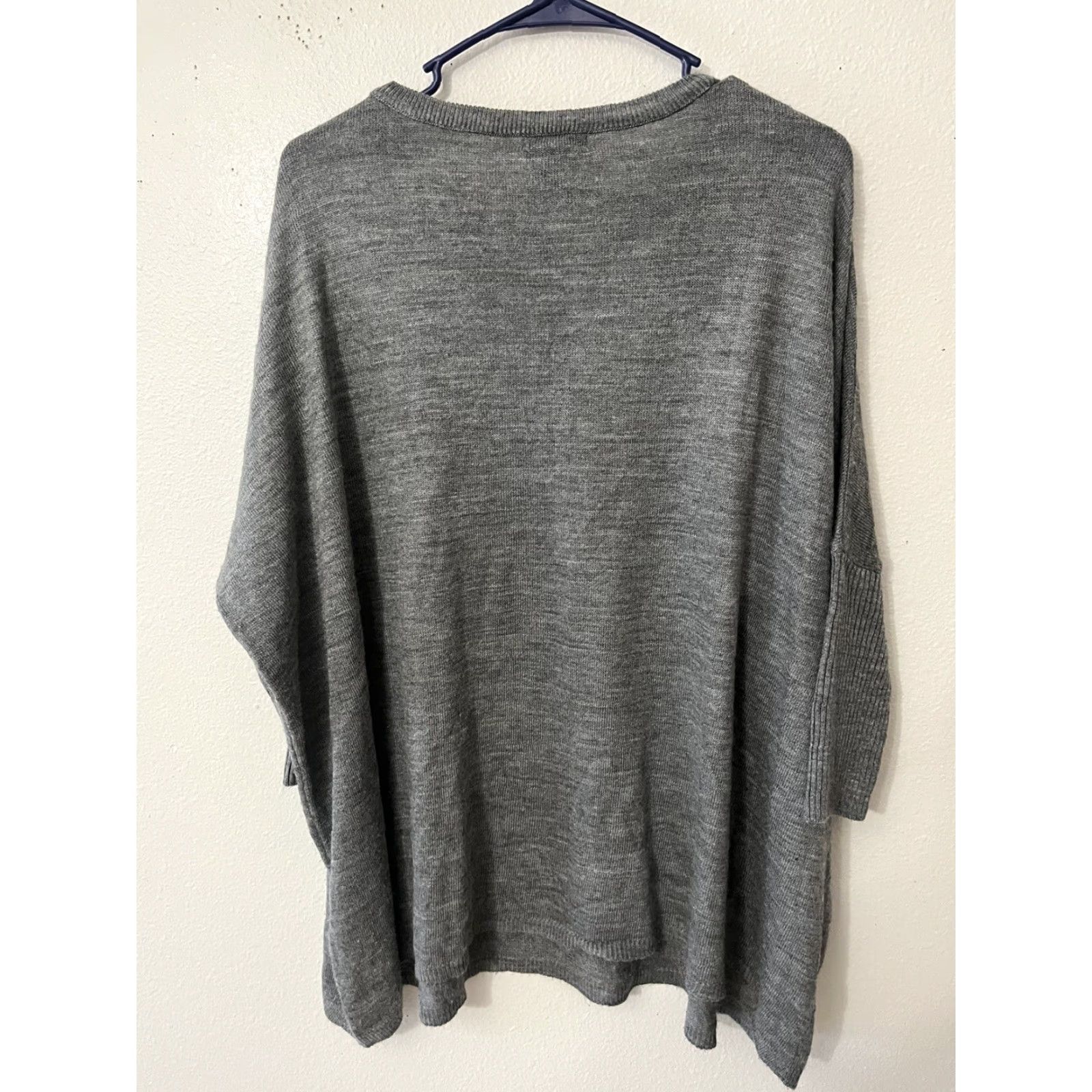H&M H&M Womens Sweater Shirt Adult XS/S Gray Short Sleeve Knit Pullover Cotton Blend EUC 90s/60s Style Womens Size XS / US 0-2 / IT 36-38 - 2 Thumbnail