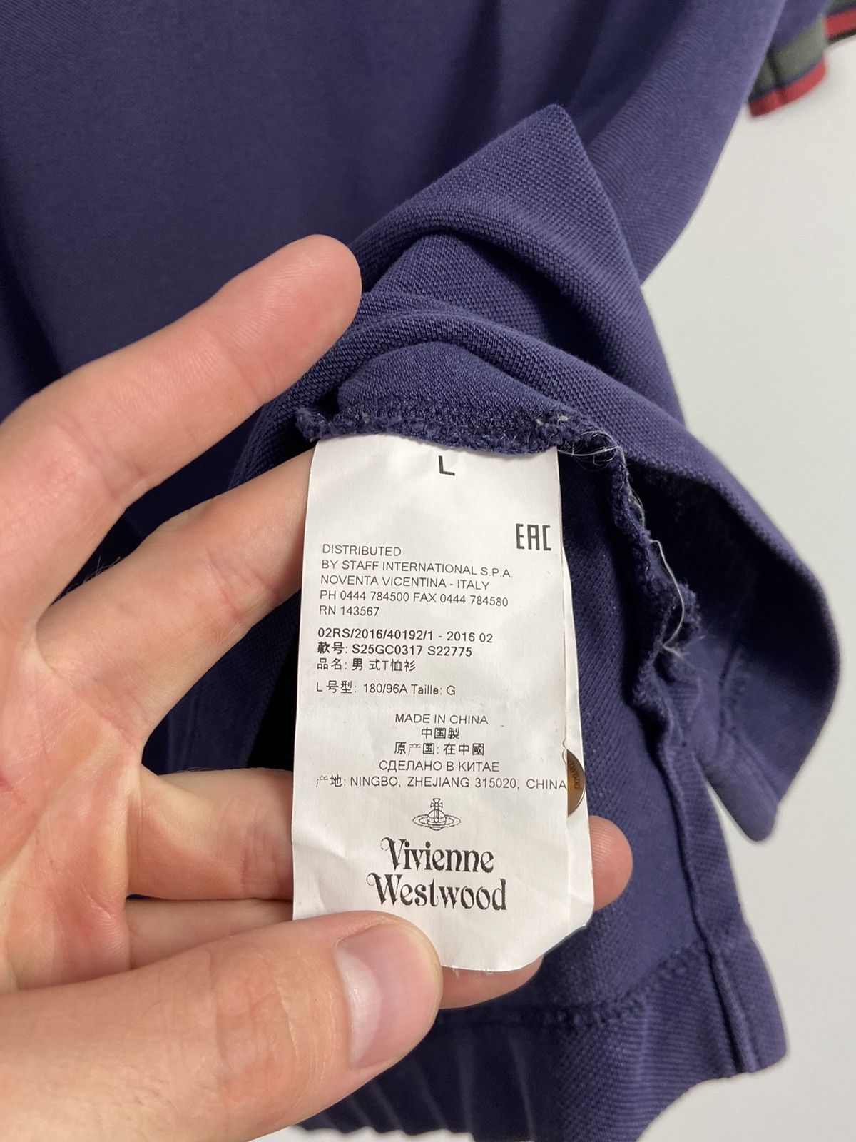 Vivienne Westwood Vivienne Westwood Polo T-Shirt Size US L / EU 52-54 / 3 - 8 Thumbnail