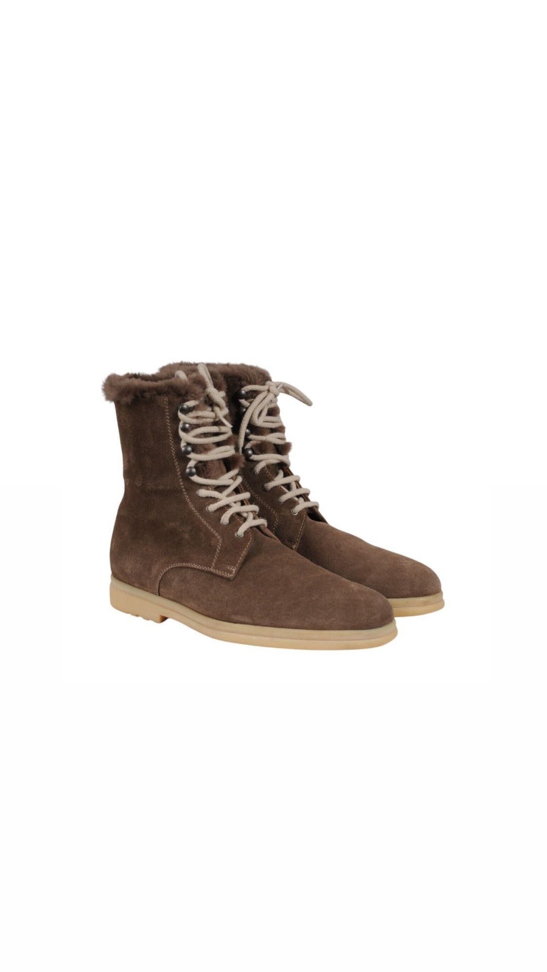 Loro Piana Snow Dream Beaver Fur Lined Boots - 02509 Size US 8.5 / EU 41-42 - 1 Thumbnail