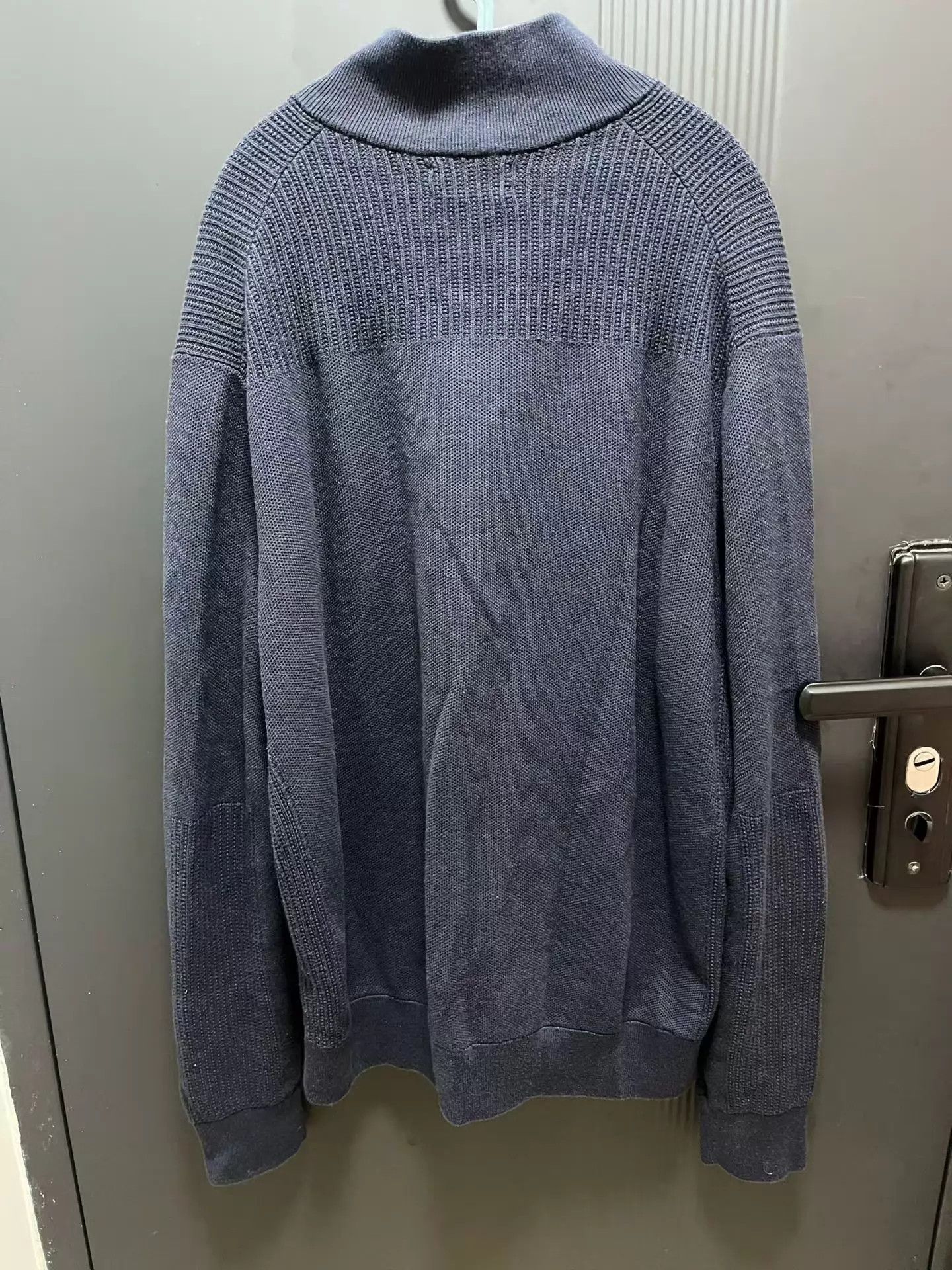 Polo Ralph Lauren Polo RL Navy Blue Zip Cardigan XL Worn Once Size US XL / EU 56 / 4 - 2 Thumbnail