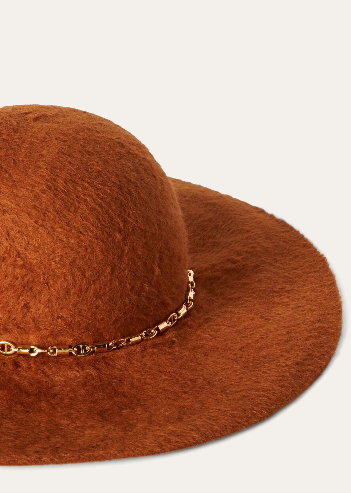 Loro Piana o1srvl11e0325 FAN4626 Size: OS / Evie Hat / Cap in Brown Size ONE SIZE - 3 Thumbnail