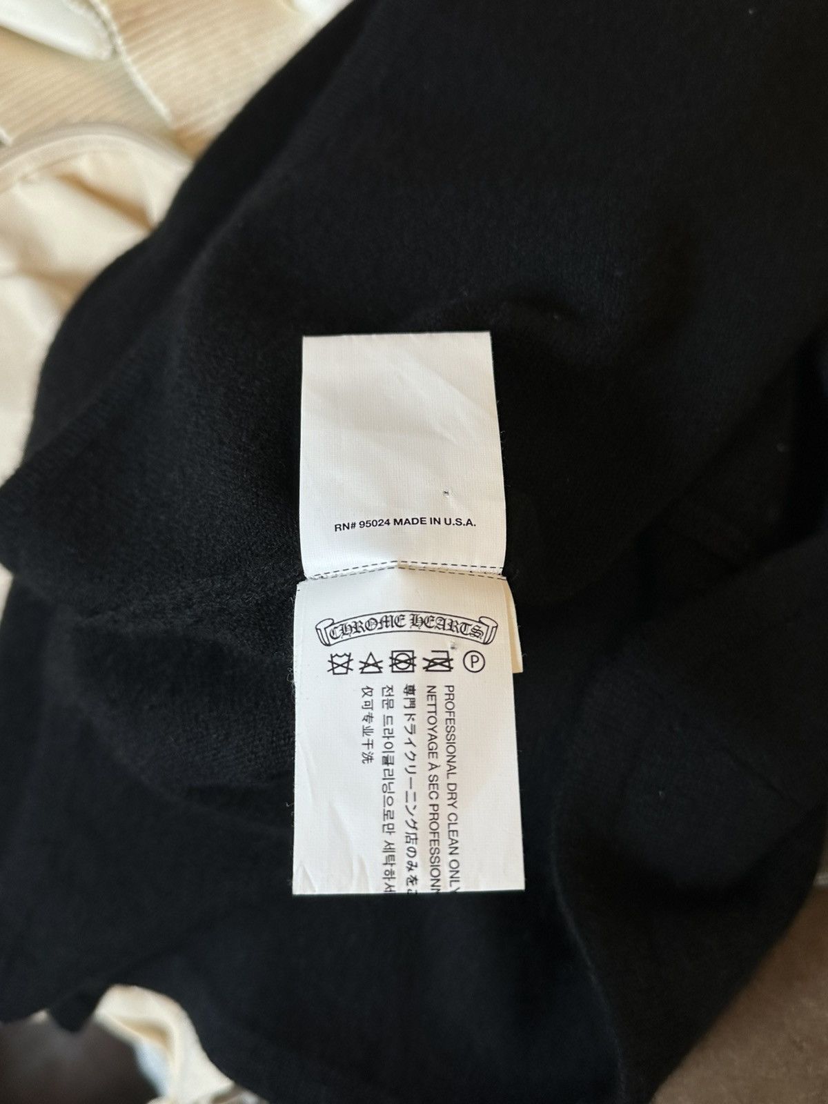 Chrome Hearts CHROME HEARTS CASHMERE PATCH TANK TOP Size US L / EU 52-54 / 3 - 7 Thumbnail