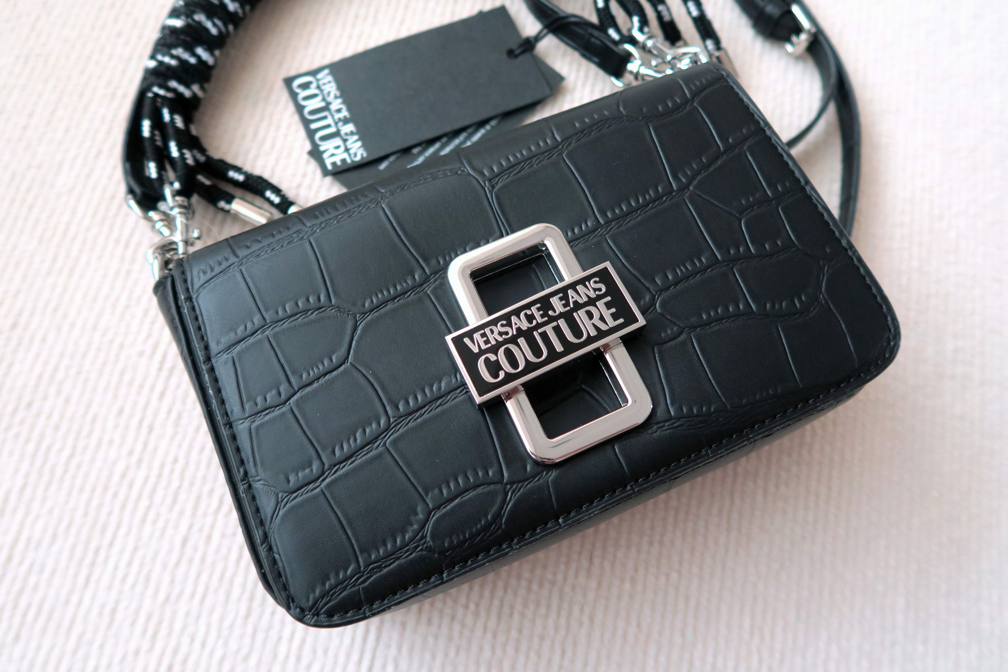 Versace Jeans Couture Versace Jeans Couture Rope Handle Croc Crossbody Bag Size ONE SIZE - 4 Thumbnail