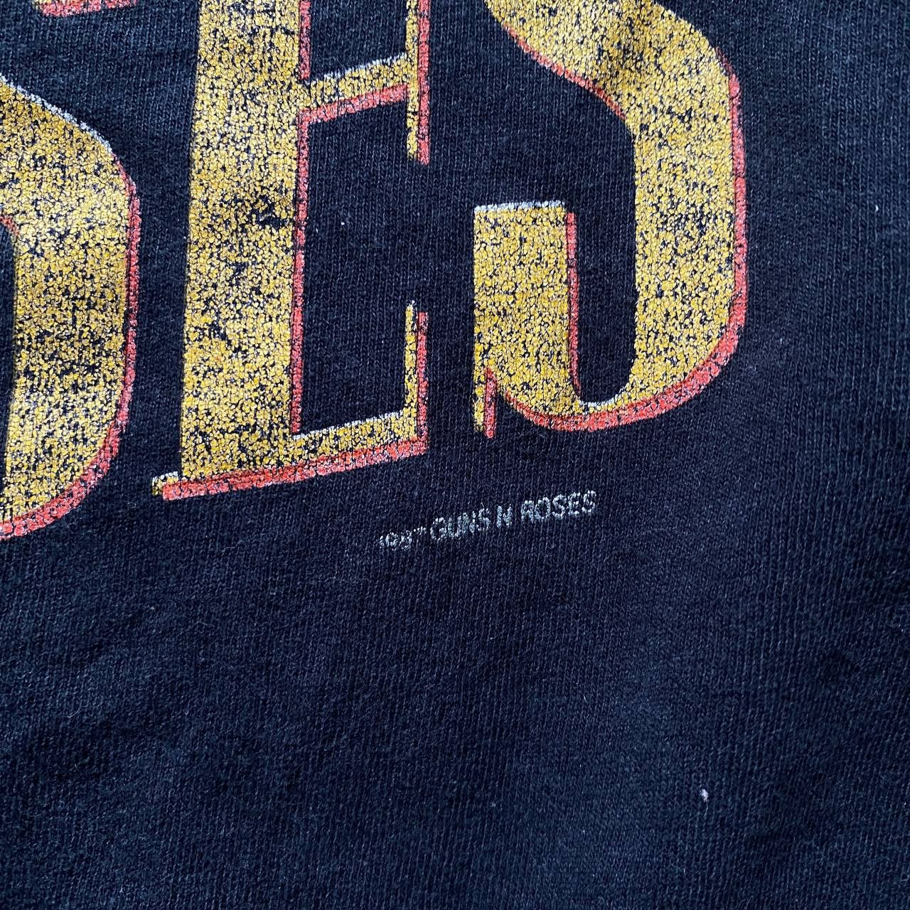Band Tees VINTAGE 1987 GUNS ROSES WAS HERE TOUR AMAZING FADED 15 Size US L / EU 52-54 / 3 - 7 Thumbnail
