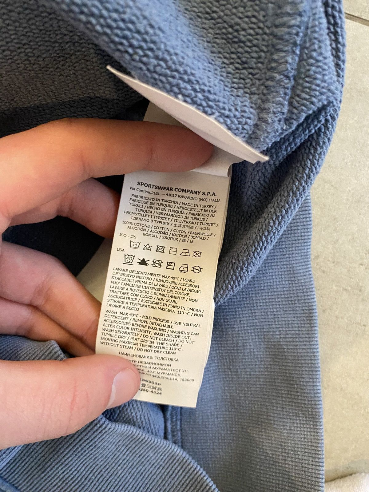 Stone Island Stone Island sweater with badge Size US S / EU 44-46 / 1 - 7 Thumbnail
