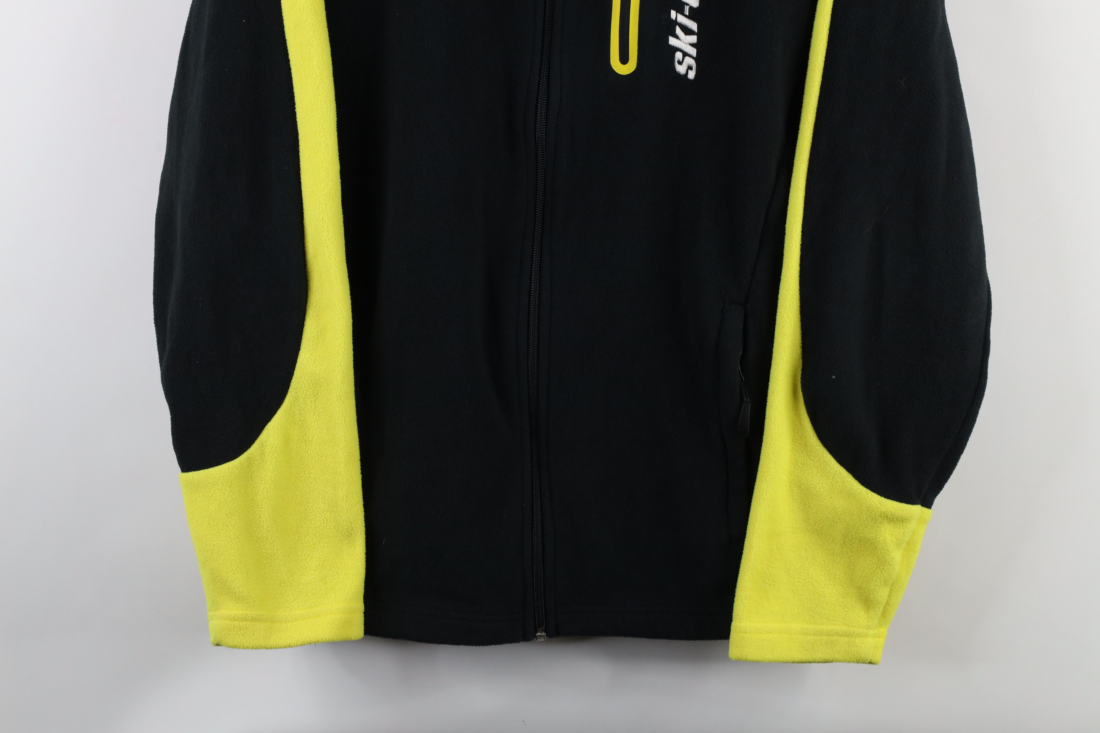 Ski-Doo × Vintage Vintage Ski Doo BRP Snowmobile Racing Fleece Jacket Black Size US M / EU 48-50 / 2 - 3 Thumbnail