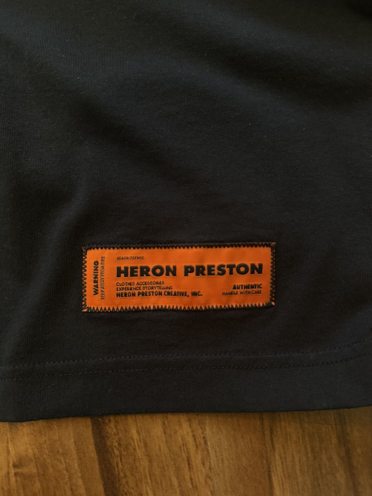 Heron Preston Heron Preston Fuck Erry Black Tee Size US XS / EU 42 / 0 - 6 Thumbnail