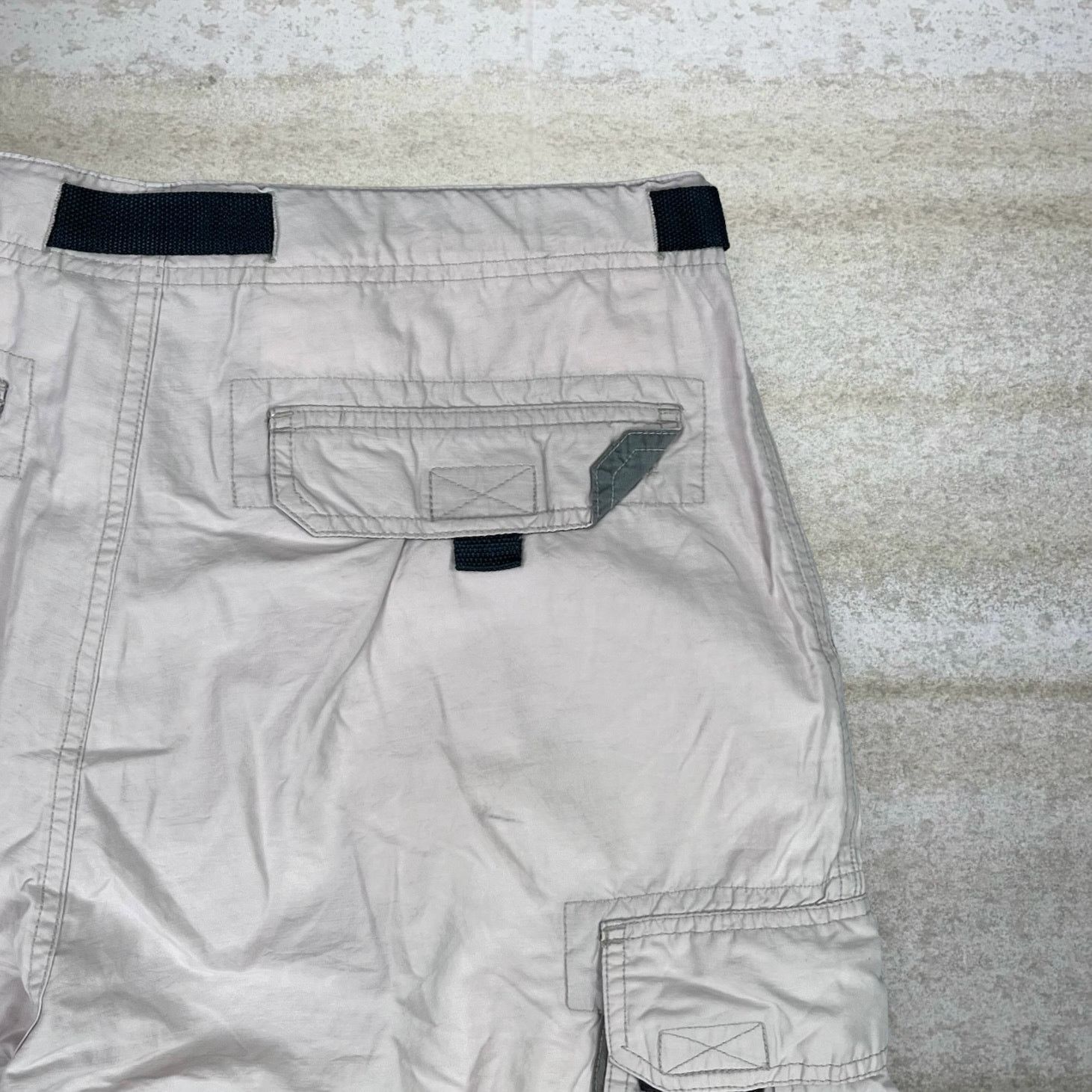 Sonoma Vintage Y2K Sonoma Cargo Shorts 34x11 Tan Adjustable Waist Size US 34 / EU 50 - 3 Thumbnail