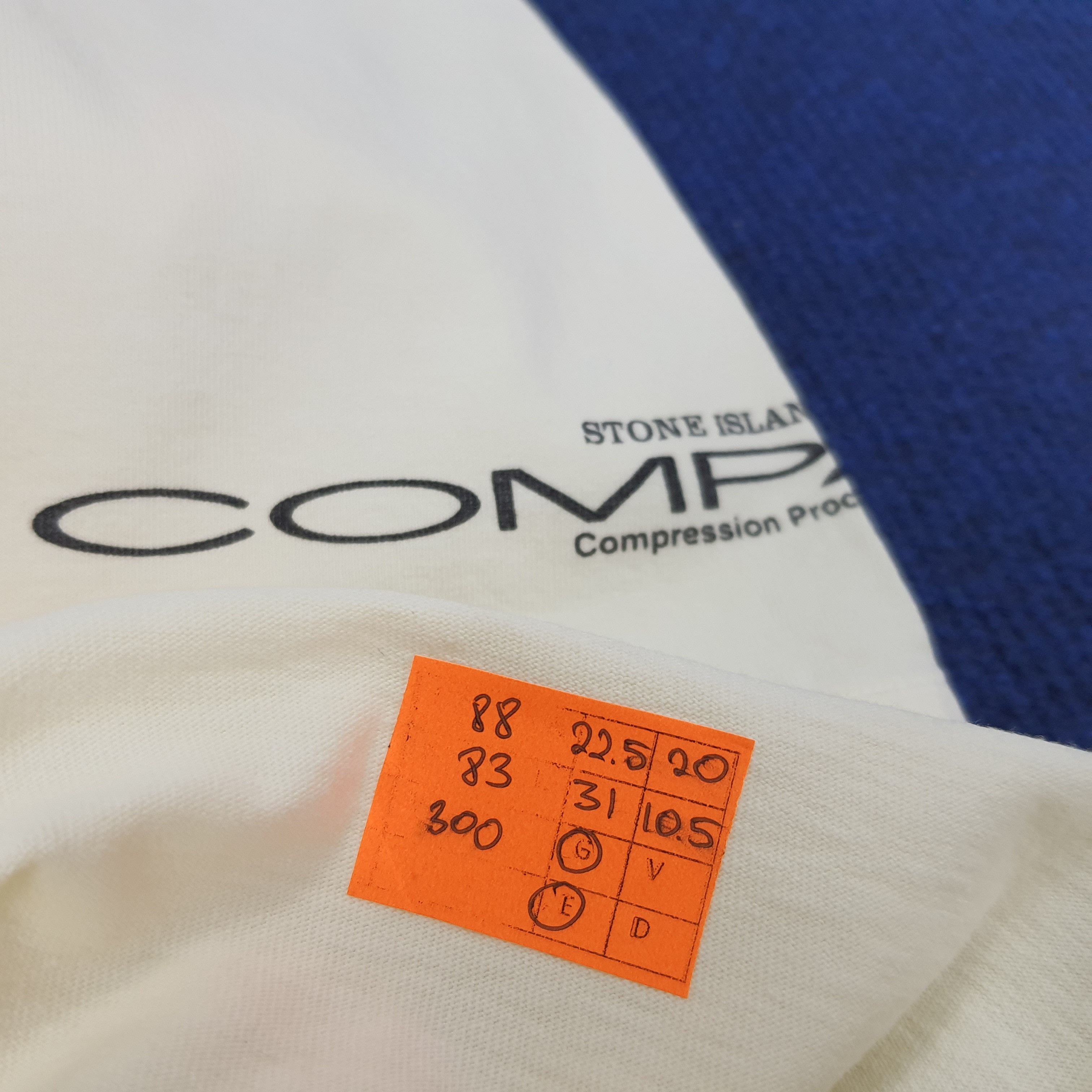 Stone Island × Vintage Vintage Stone Island COMPACT Polo Shirt Size US L / EU 52-54 / 3 - 10 Thumbnail