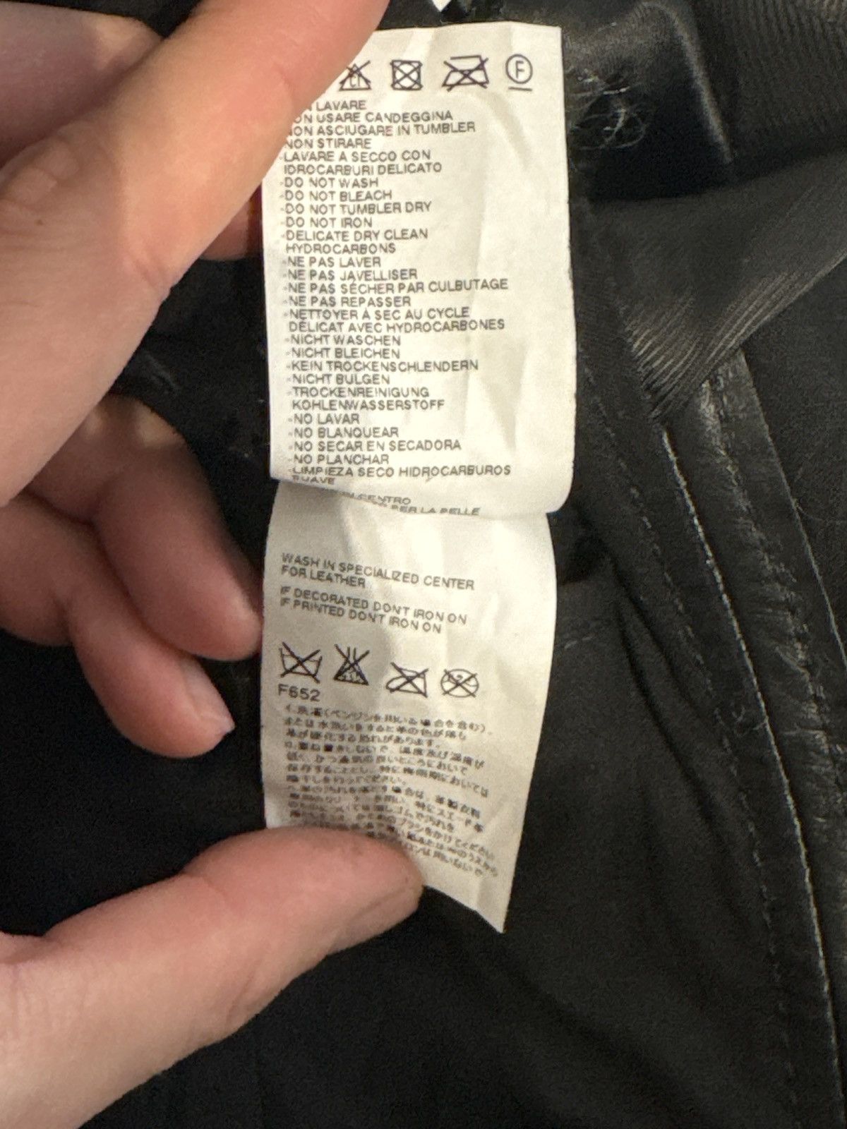 Maison Margiela Maison Martin Margiela Perfecto Veal Leather Jacket - AW13 Size US S / EU 44-46 / 1 - 7 Thumbnail