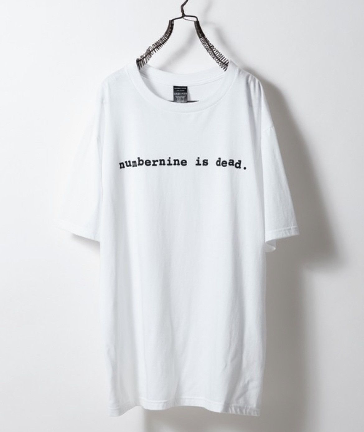 NUMBER(N)INE カート期LIFE IS CONFUSING Tee白 Number (N)ine × Takahiromiyashita The Soloist. Number (N)ine