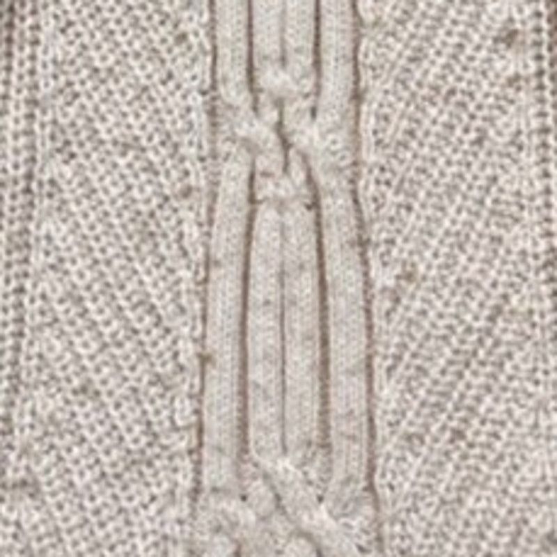Lands' End Lands' End Cream Sweater | Size L Size L / US 10 / IT 46 - 4 Thumbnail