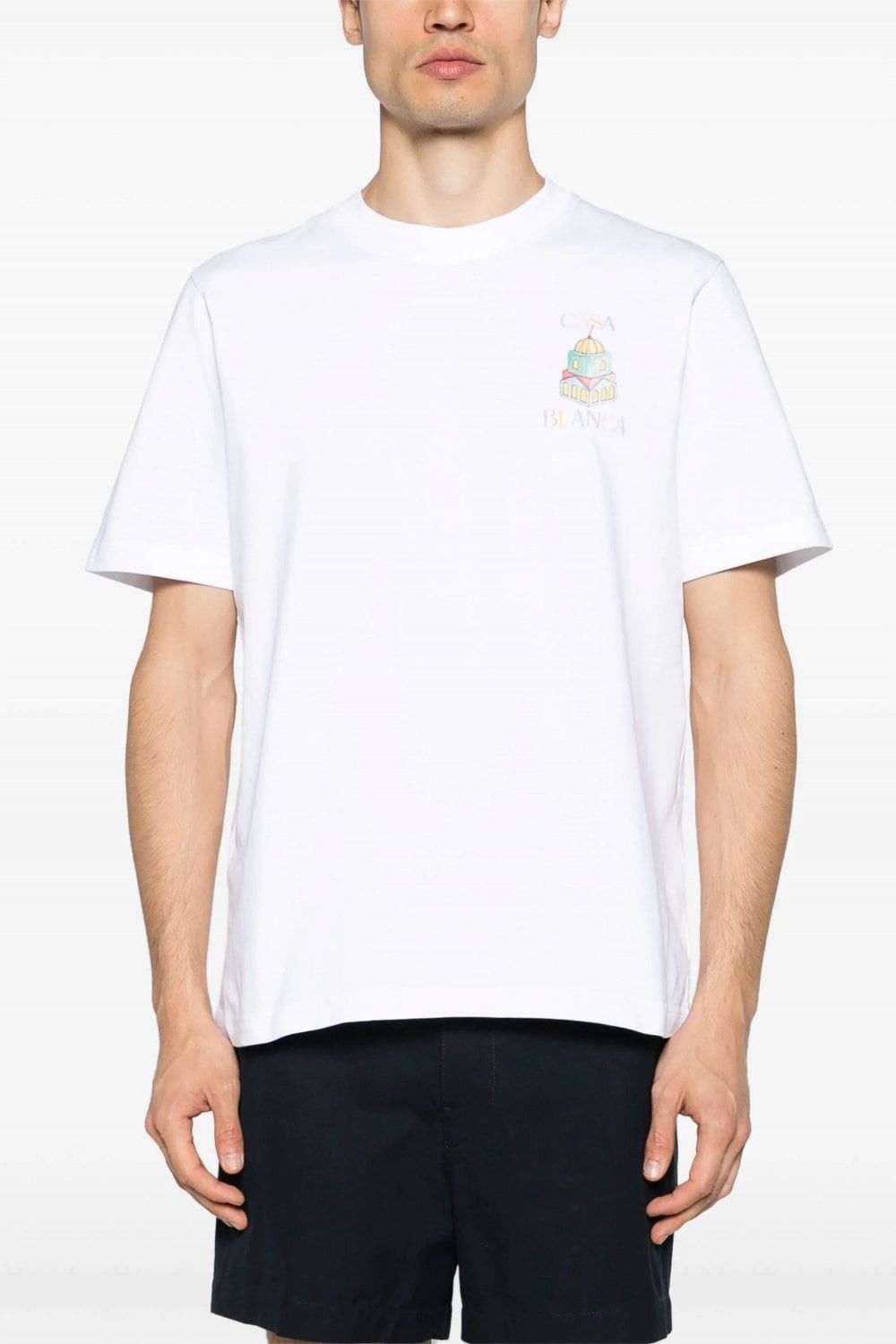 Casablanca o1mle0326 Printed T-Shirt Objects in White Size US XS / EU 42 / 0 - 2 Thumbnail