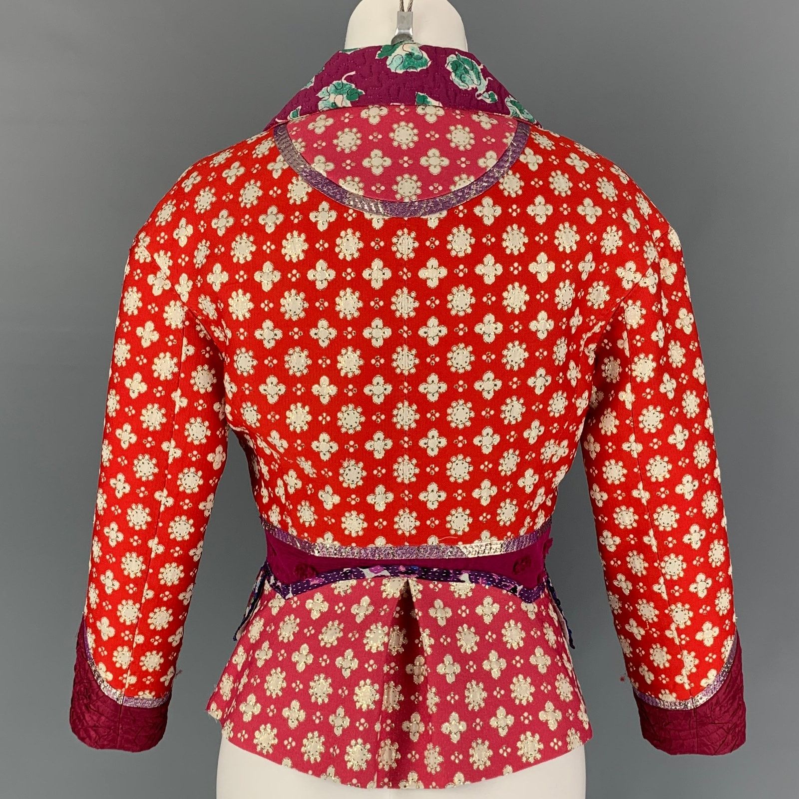 Louis Vuitton Size 6 Multi-Color Embroidered Polyester Blend Jacket Size M / US 6-8 / IT 42-44 - 5 Thumbnail