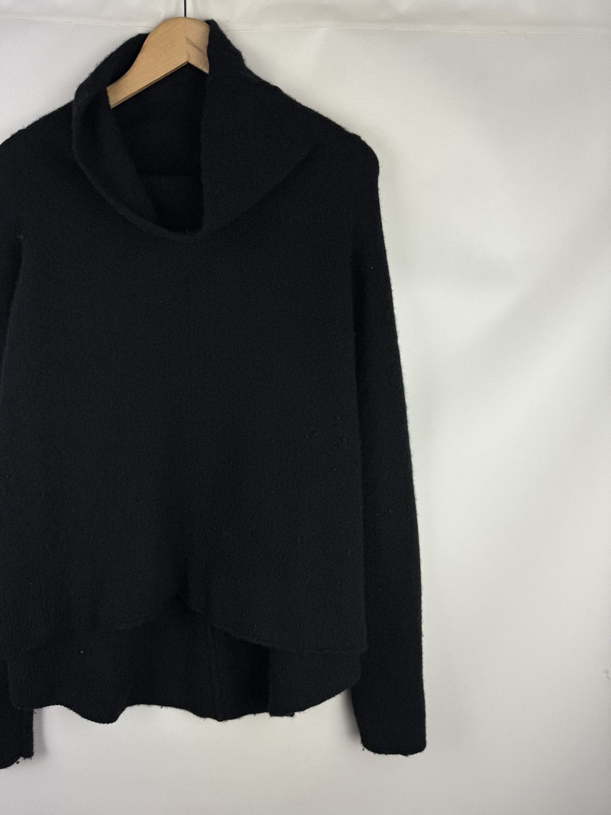 Rundholz Rundholz Avant-Garde High Neck Oversized Sweater Pullover Size S / US 4 / IT 40 - 3 Thumbnail