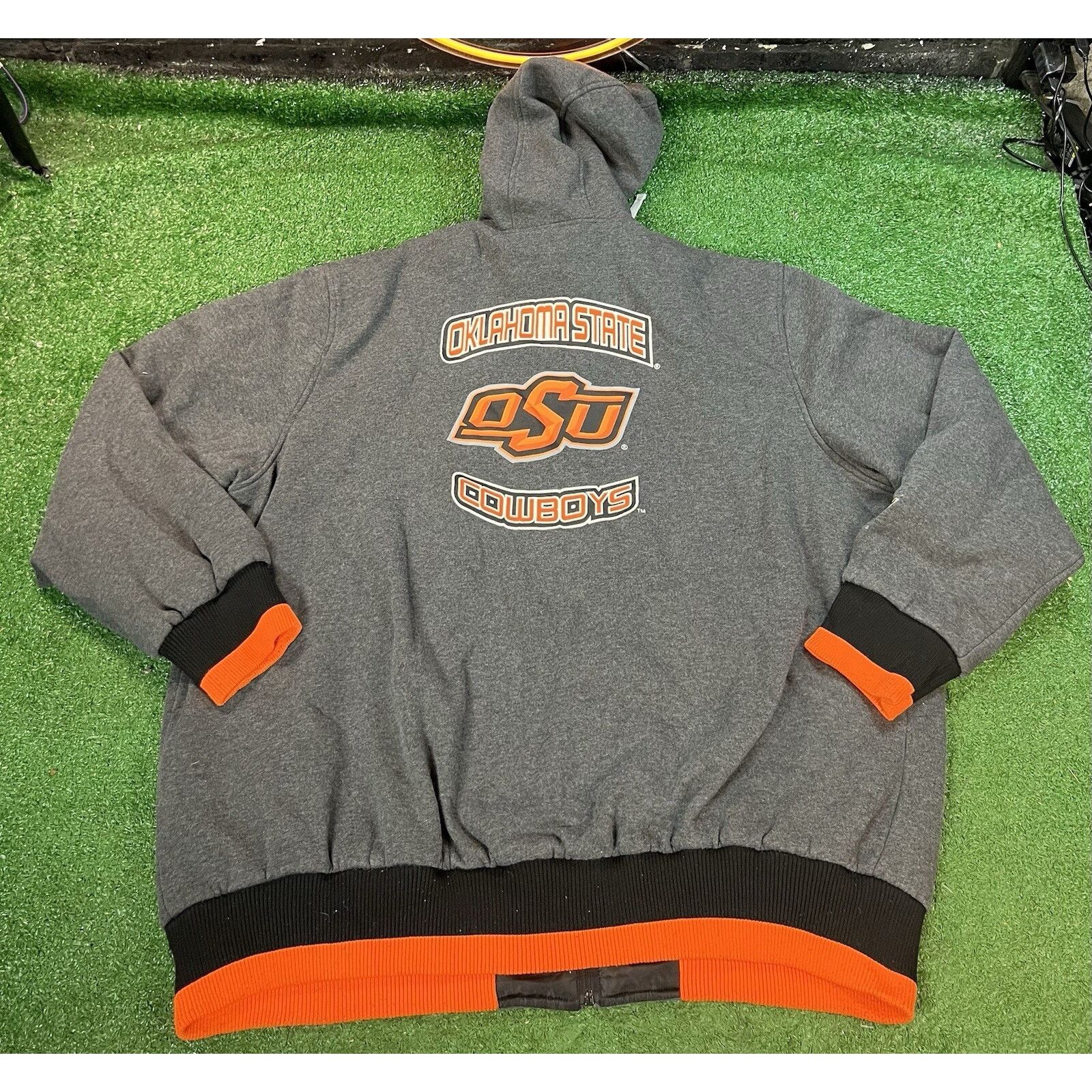 Other Oklahoma State University Reversible Heavy Jacket Mens XXL Size US XXL / EU 58 / 5 - 6 Thumbnail